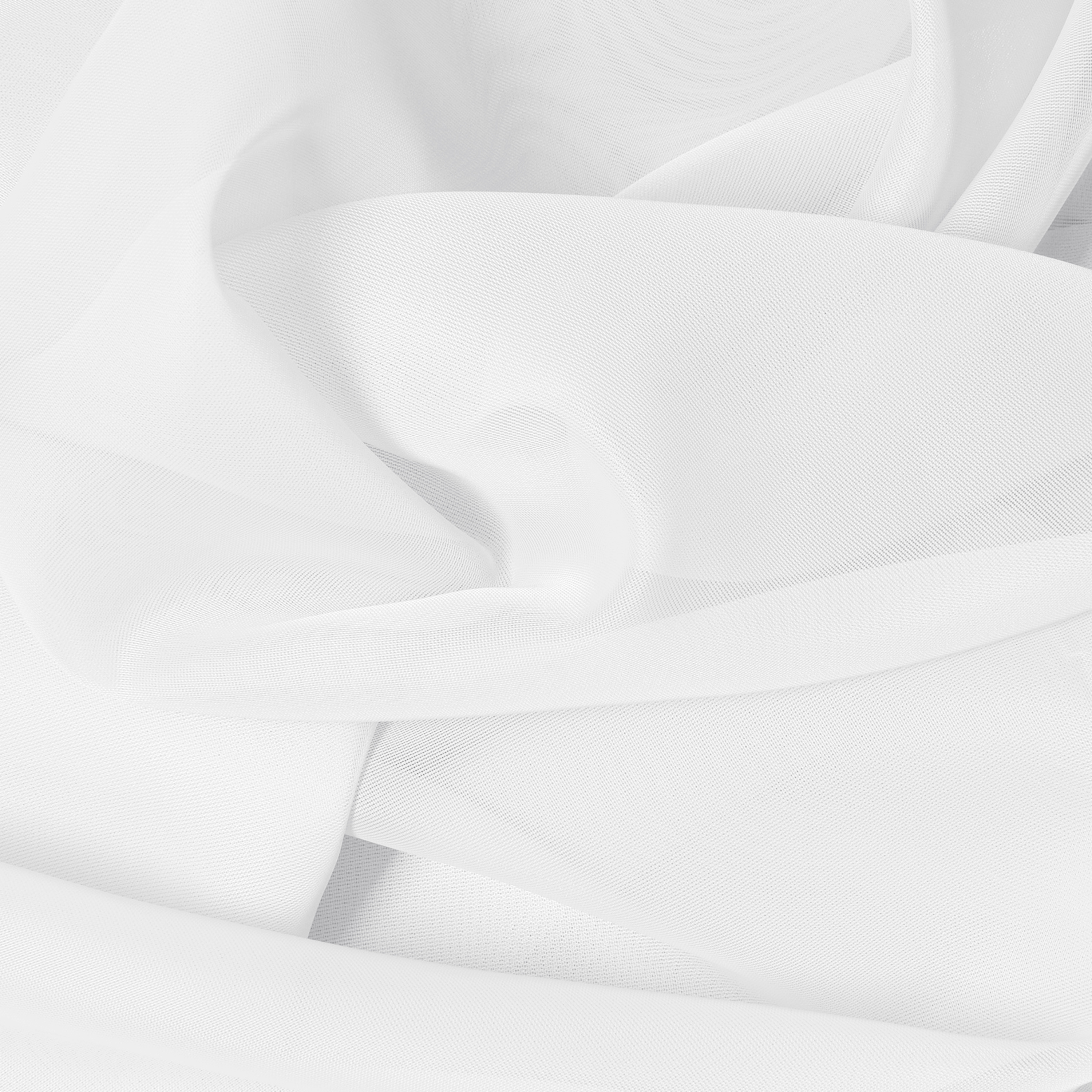 Voilage semi-transparent, Polyone, blanc H.280 x l.140 cm INSPIRE - 5