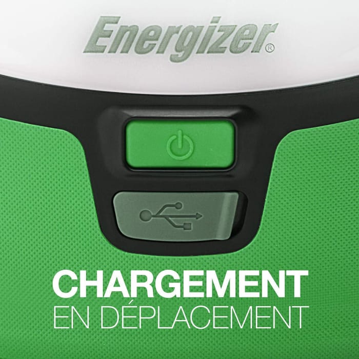 Lanterne Rechargeable USB avec fonction Power Bank Energizer
