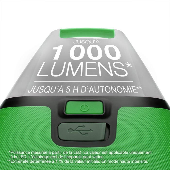 Lanterne Rechargeable USB avec fonction Power Bank Energizer