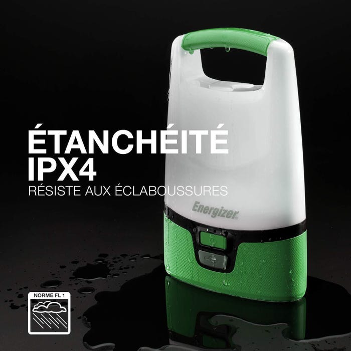 Lanterne Rechargeable USB avec fonction Power Bank Energizer