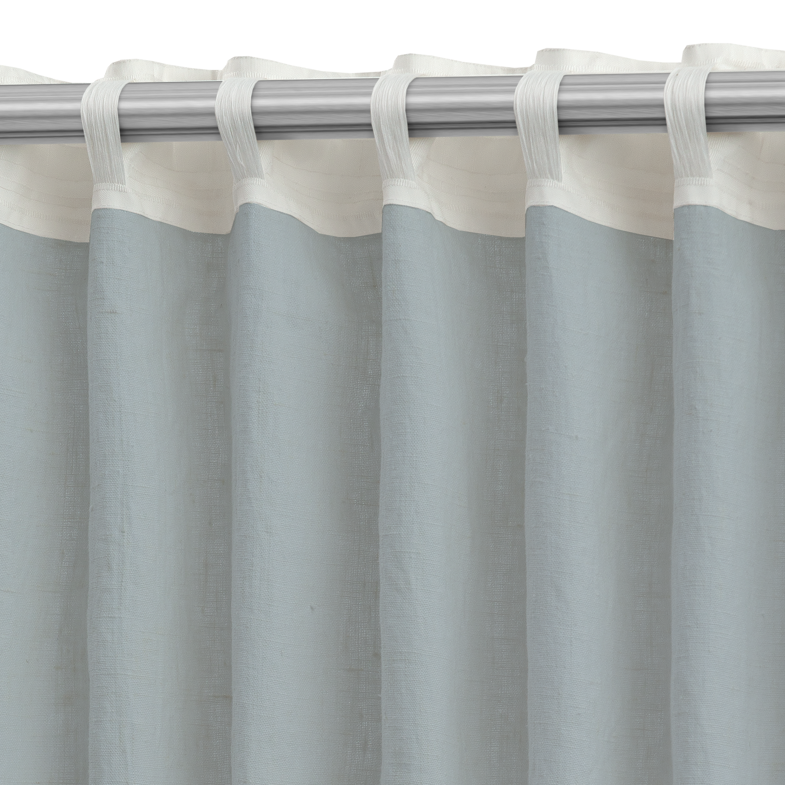 Cortinado fita e/ou presilha Danae 140x280cm celadon 3 Inspire - 6