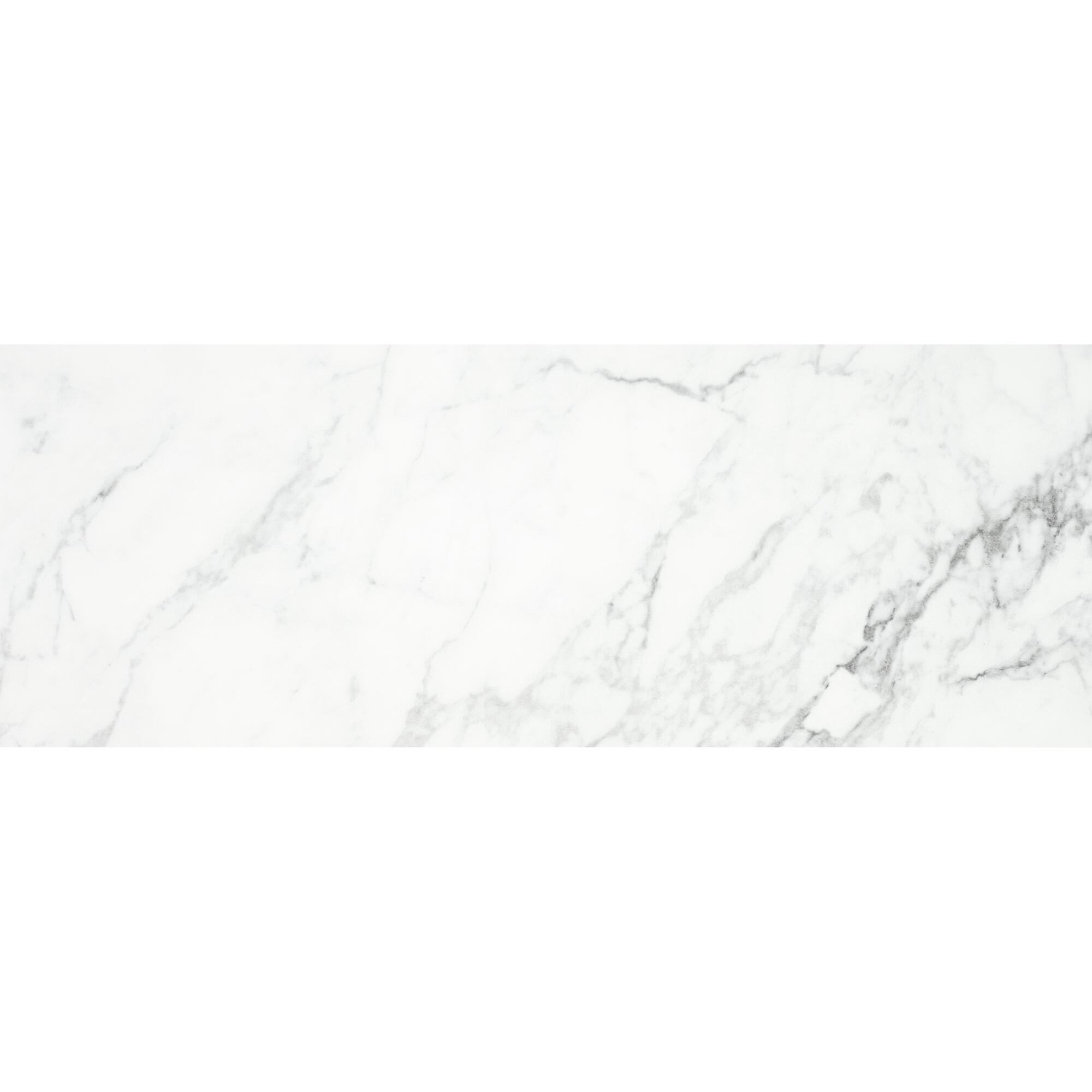Azulejo cerámico storm efecto mármol blanco marble 33.3x90 cm artens