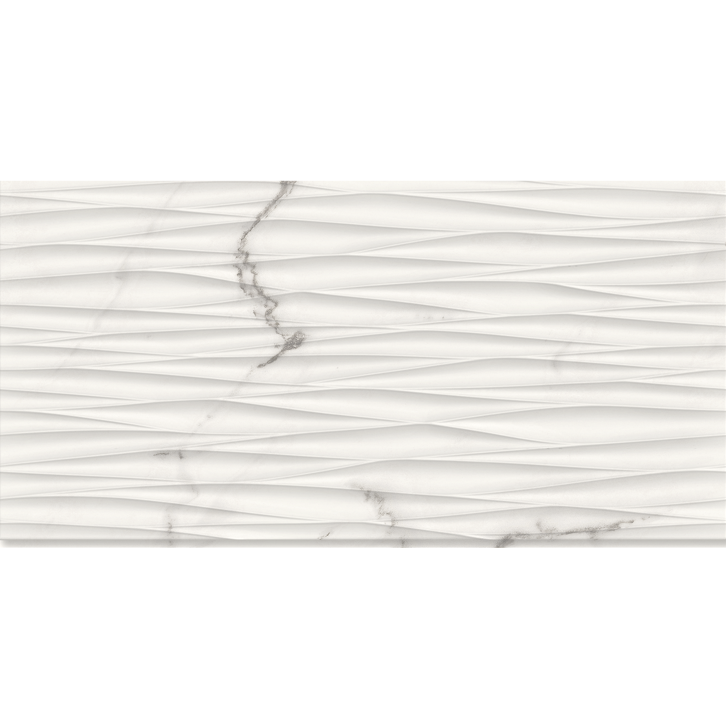 Azulejo cerámico windsor efecto mármol marble blanco 3d 30x60 cm artens
