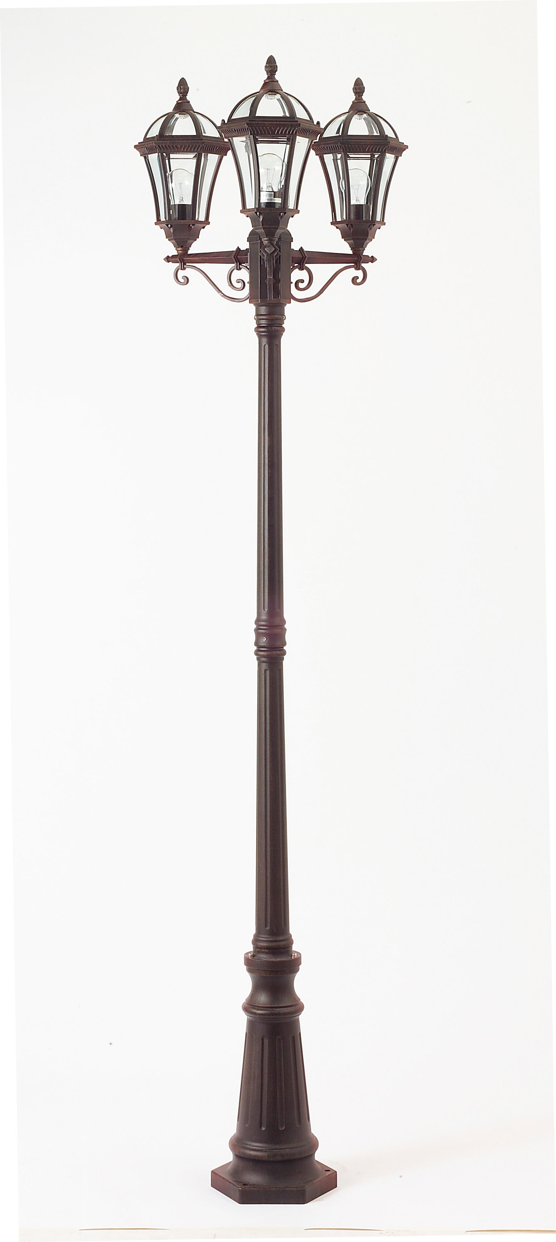 Lampadaire extérieur e27 max 100W rouille Jaipur INSPIRE - 2