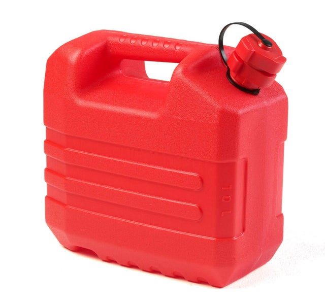 Jerrican en polyéthylène EDA rouge, 20 l