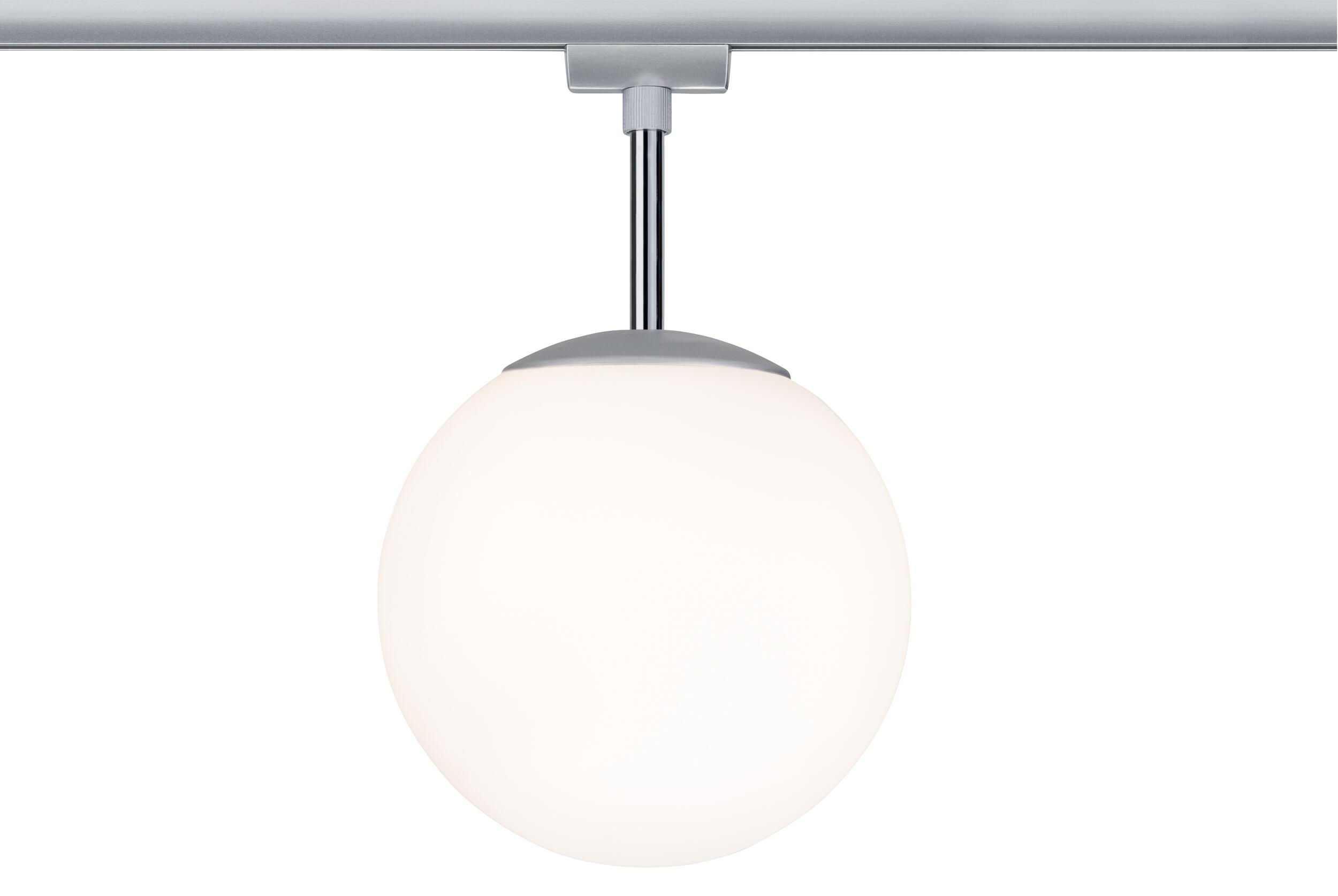 Spot URail Globe Opale E14 métal chrome mat, PAULMANN - 2
