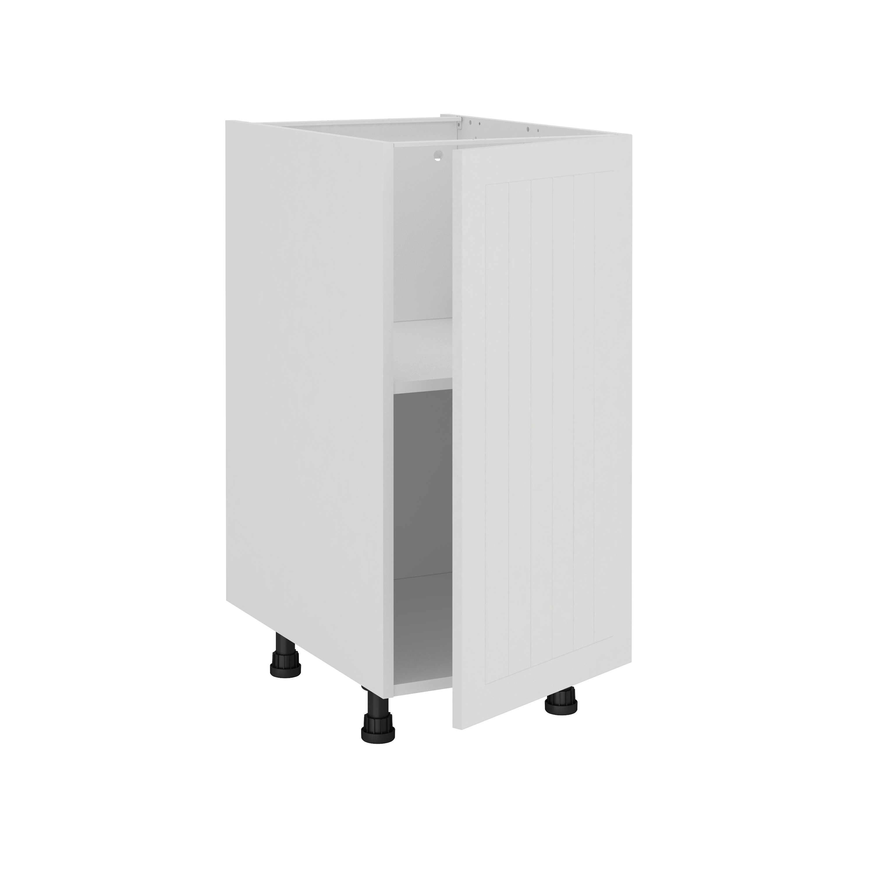 Mueble bajo de cocina delinia id toscane 76,8x40 cm 1 pta