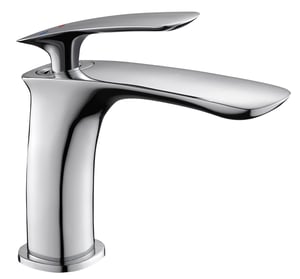 Mitigeur de lavabo chrome chromé, EDOUARD ROUSSEAU Orkid S