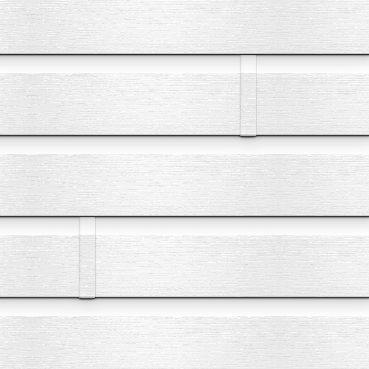 Botte de 5 clins pour bardage blanc FREEFOAM Country 3.95 m - 3