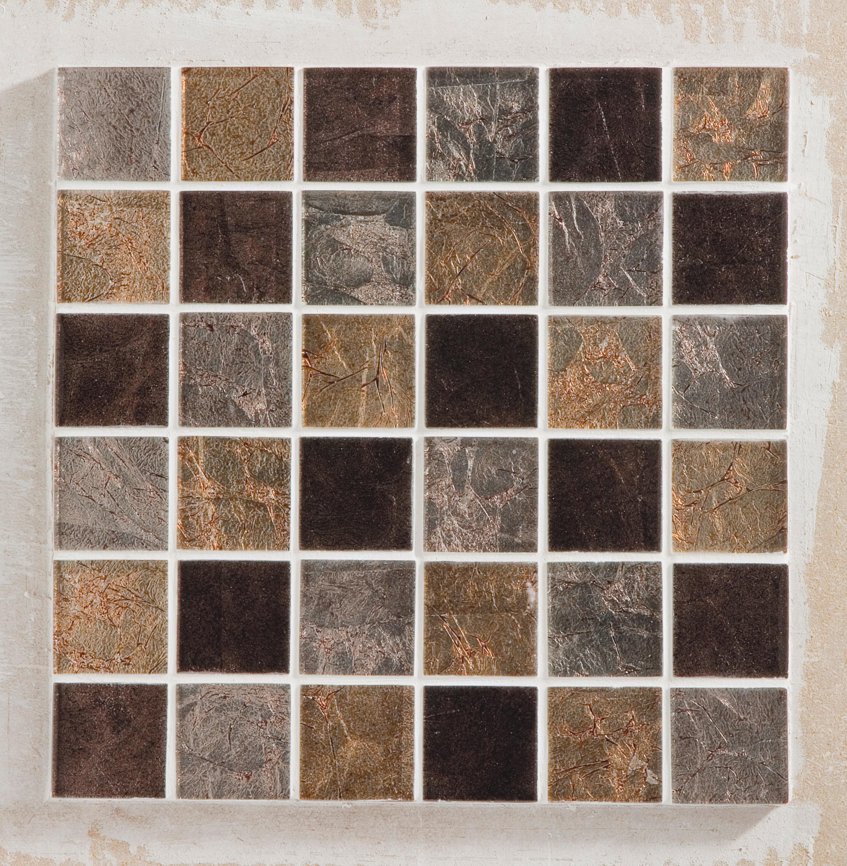 1 plaque de mosaïque Glass select 30.5 x 30.5 cm MAT INTER - 2