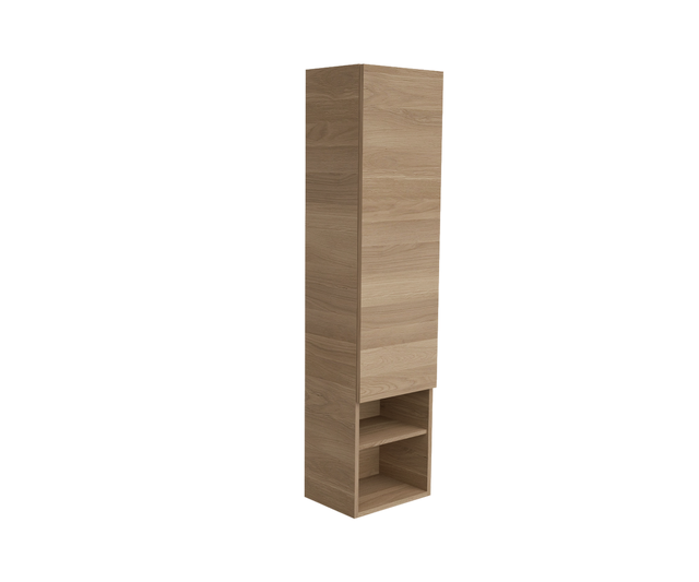 Colonne l.40 x H.165 x P.32 cm placage chêne Natural