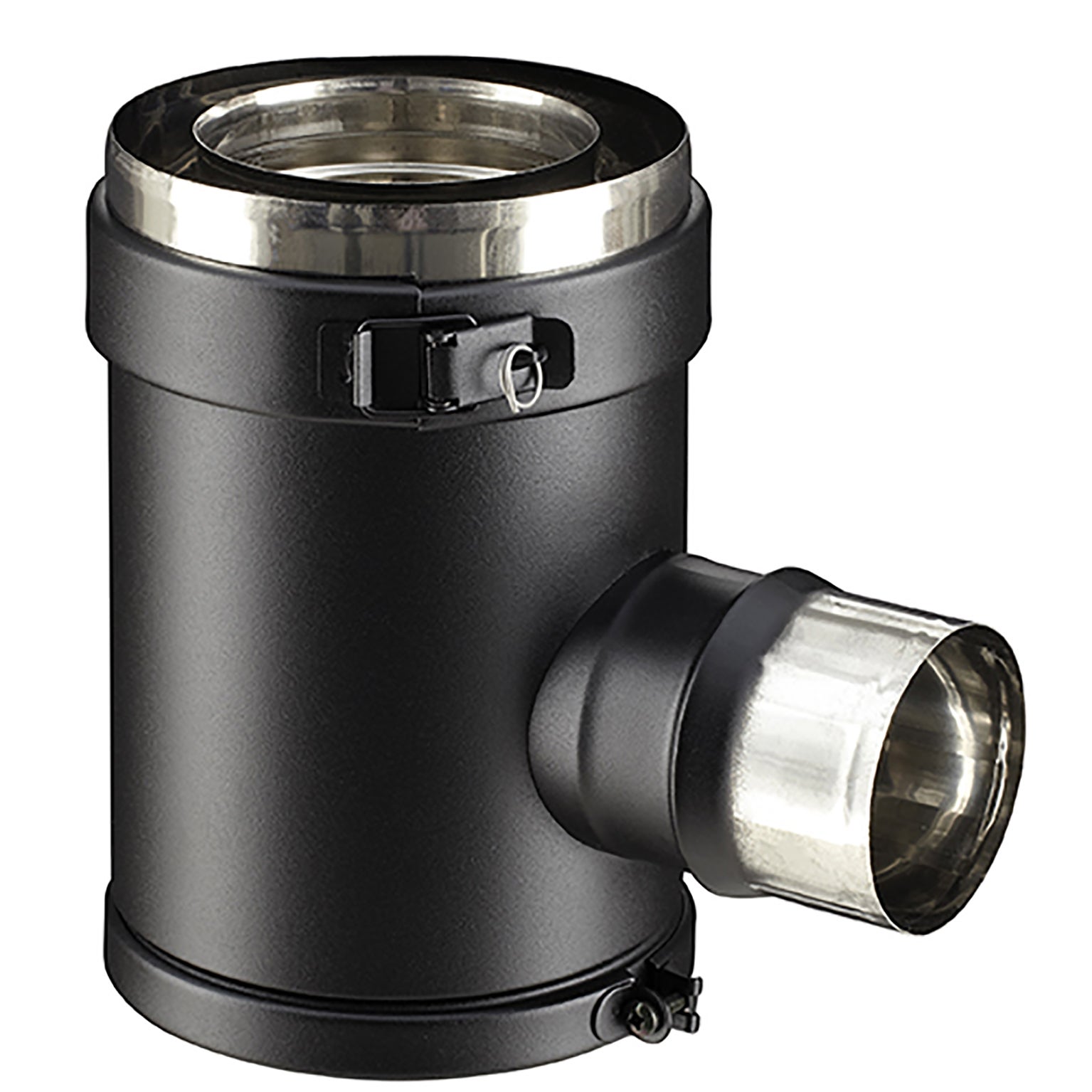Réduction Conique Poujoulat Diamètre 150mm Inox Galvanisé - Réf 32150554 Pour Cheminée