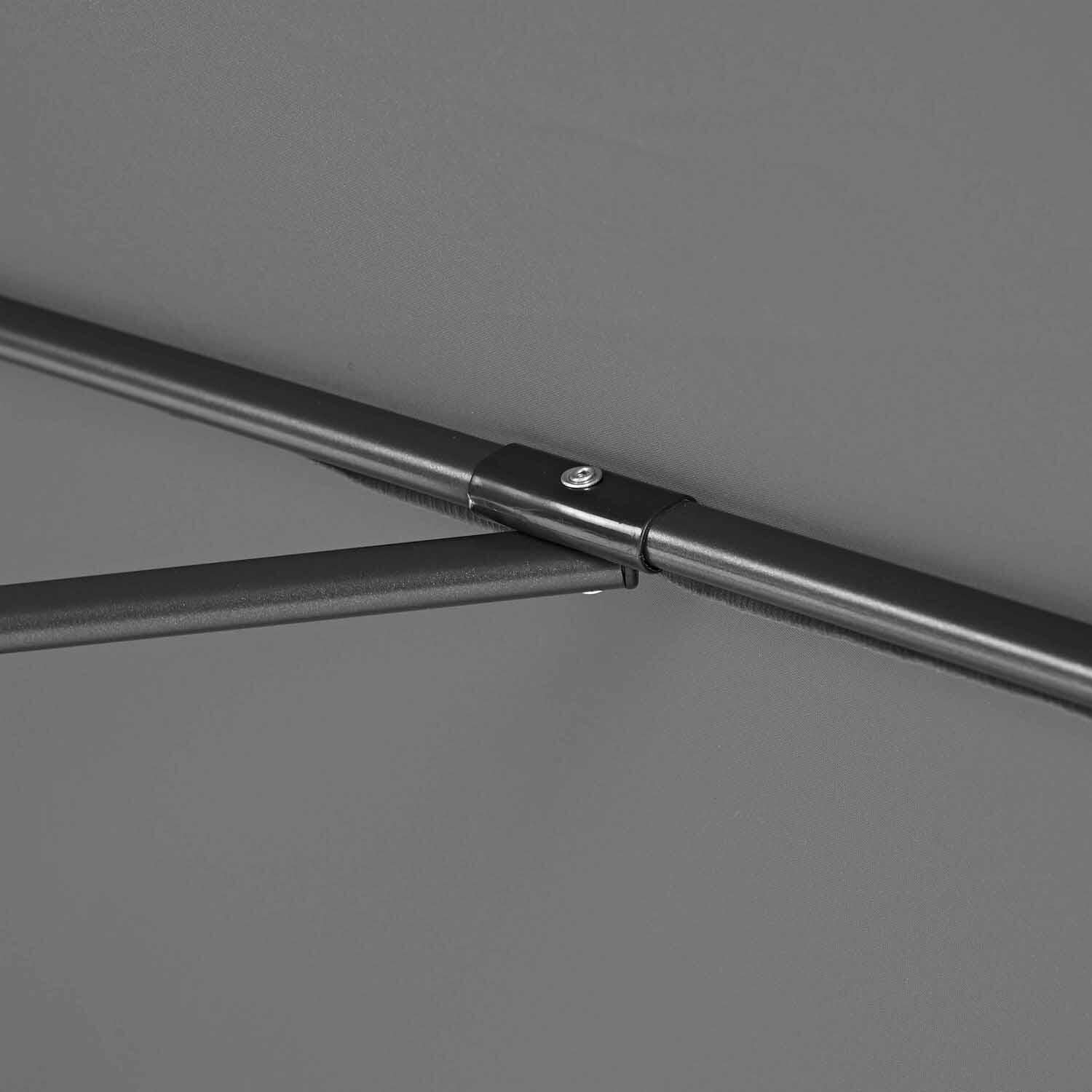 Parasol NATERIAL Avea anthracite hexagonal - 10