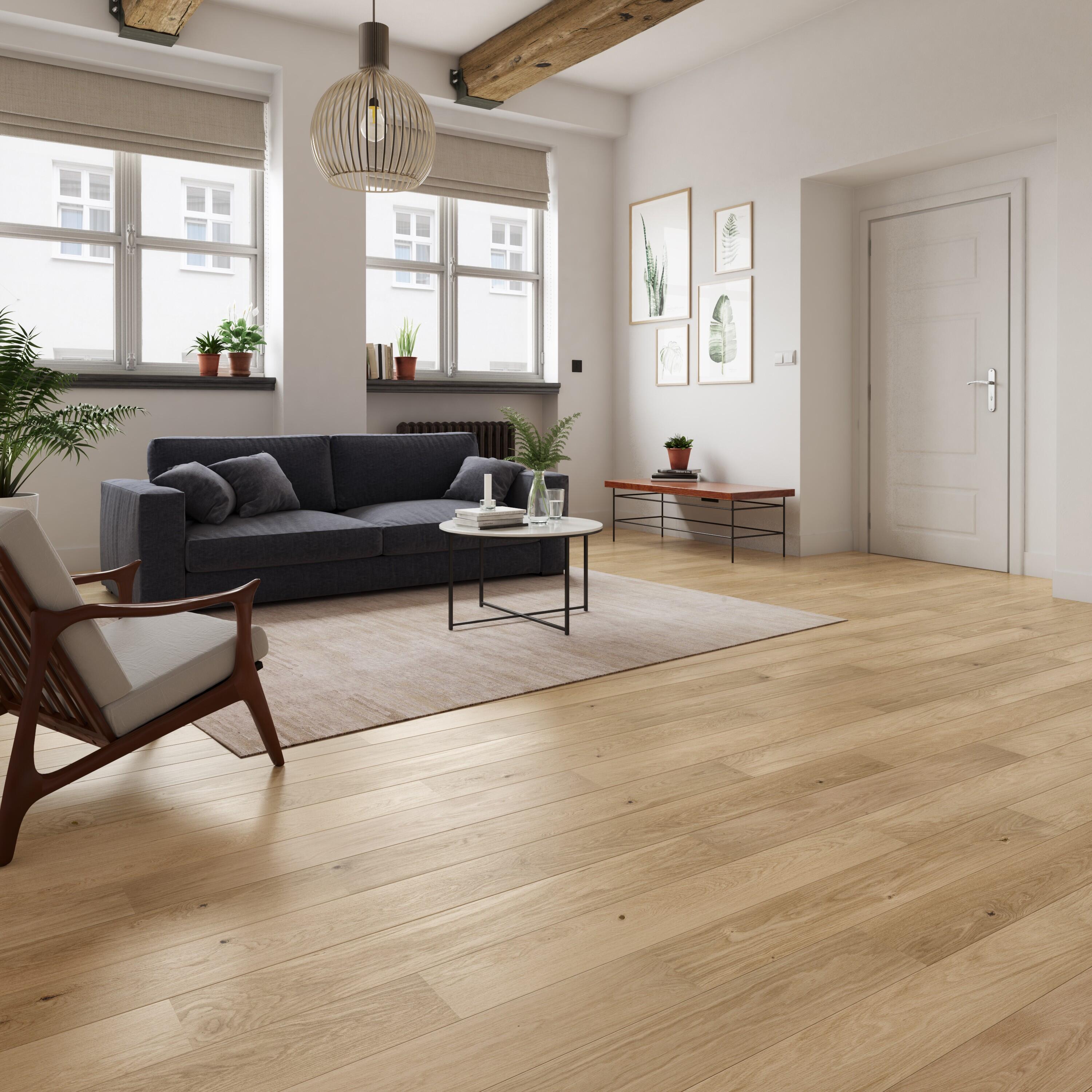 Echantillon Parquet intenso chêne naturel vitrifié L ARTENS - 2