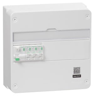 Tableau précâblé d'extension 1 rangée 13 modules Resi9 XE, SCHNEIDER ELECTRIC
