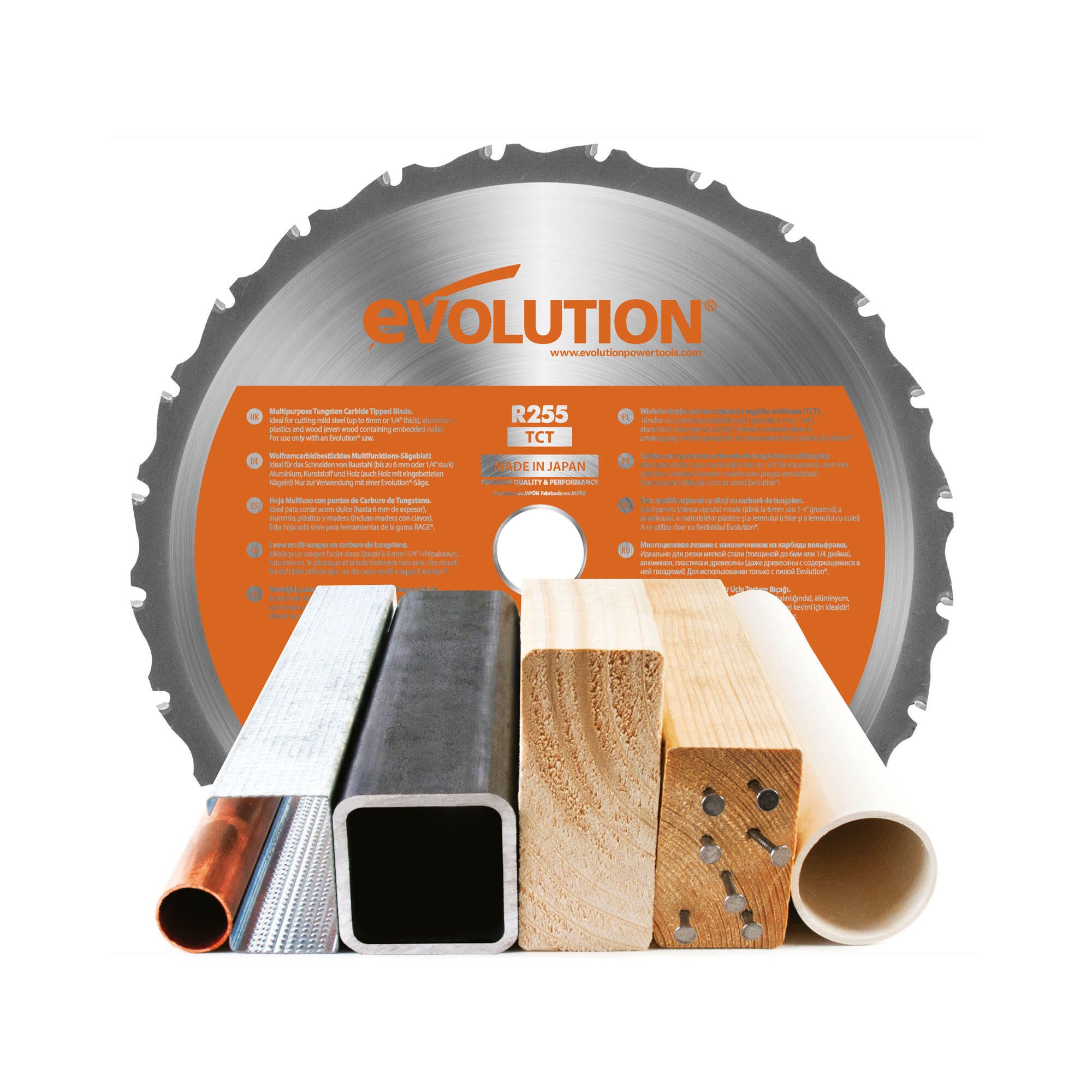 Scie à onglet et scie sur table EVOLUTION R255SMS+, 255 mm, 2000 W - 5