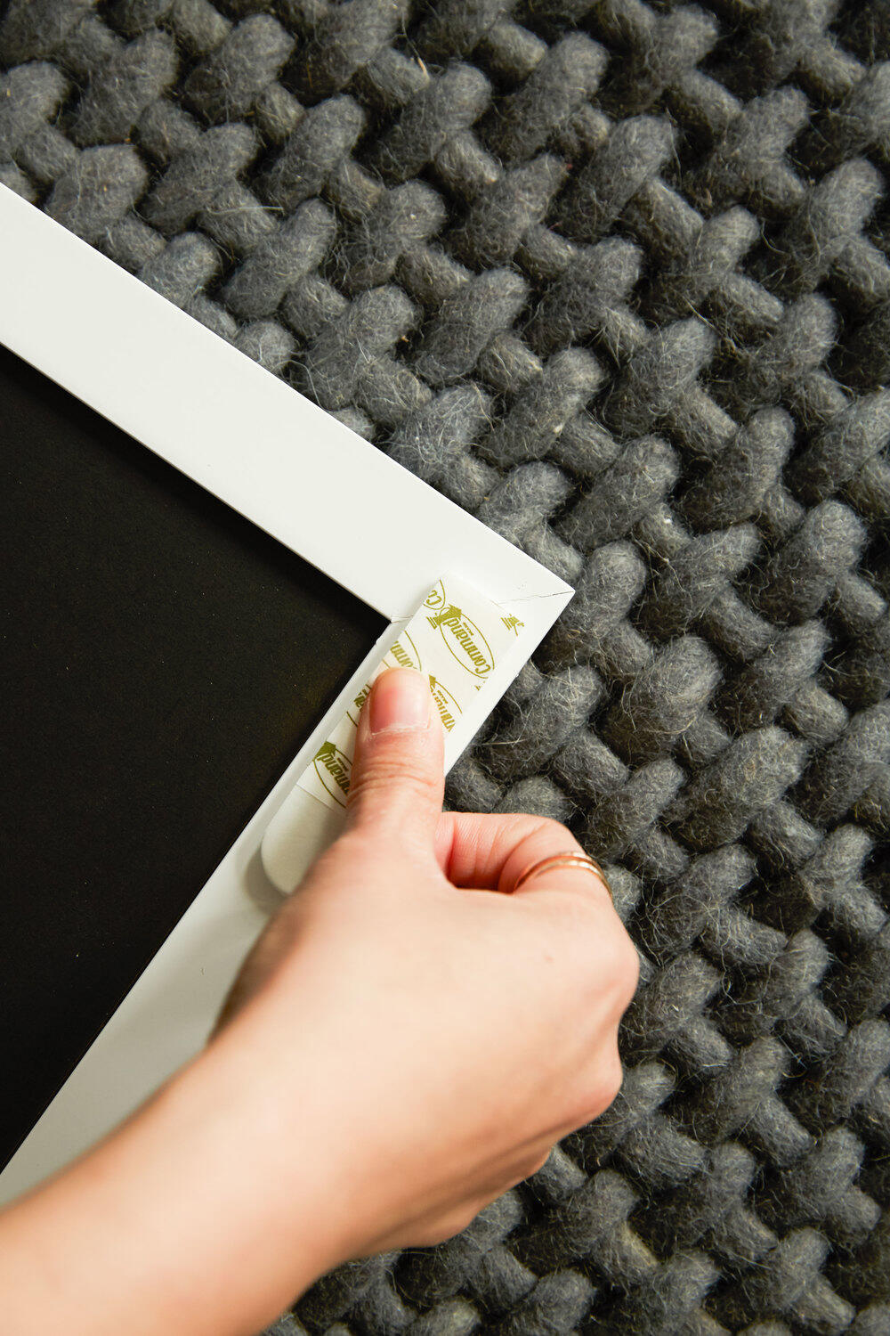 24 paires de languettes adhésives blanc tableaux COMMAND - 3