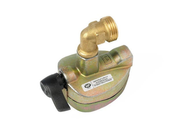 Robinet adaptateur gaz butane / propane pour cube et viseo x Diam.27mm, BUTAGAZ