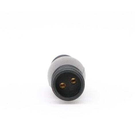 Câble 2.5m 2.5m+connecteurs ip67 12/24v 2x1mm², LUMIHOME - 2