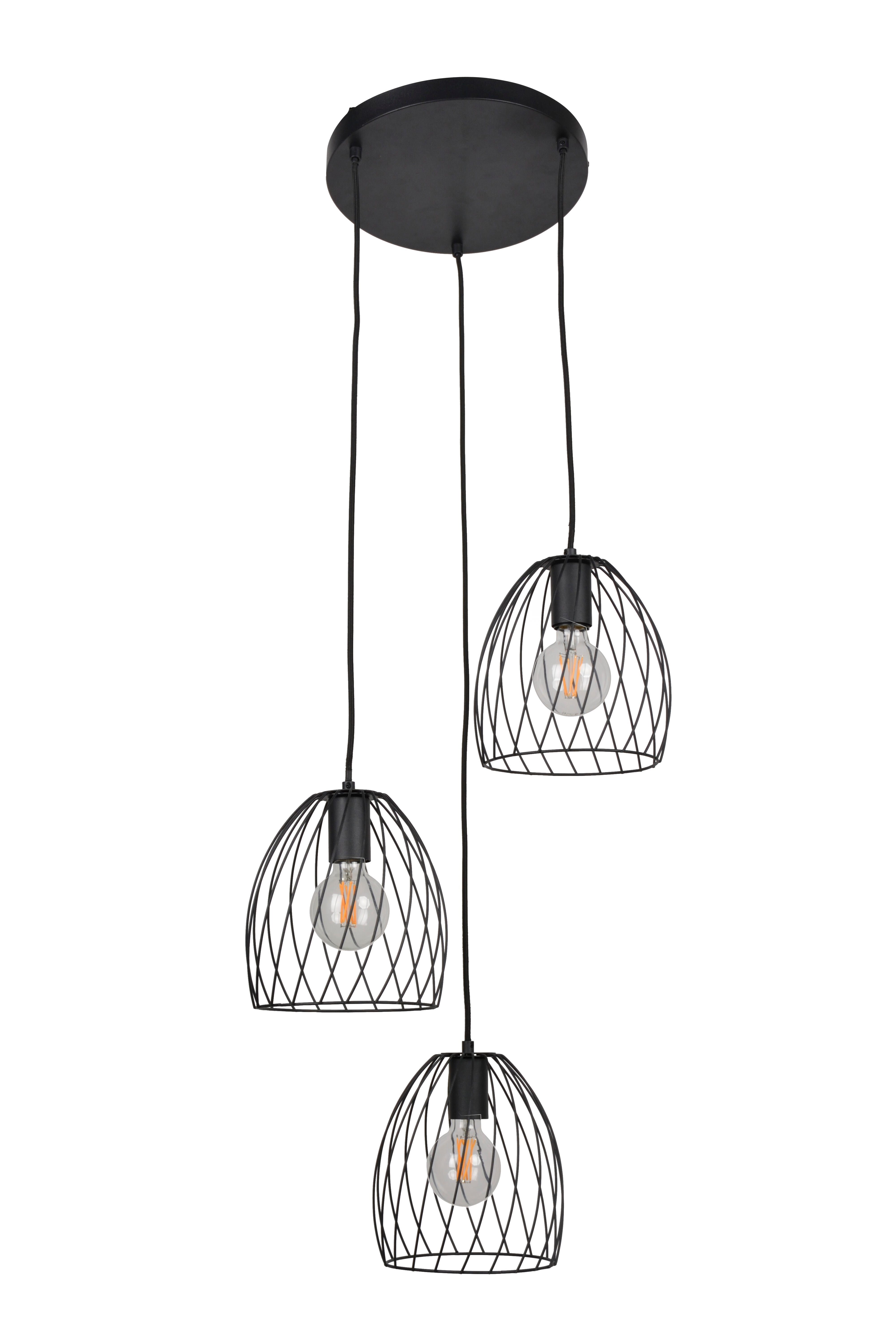 Suspension Spiral acier, noir, Diam.45 cm, E27 - 5