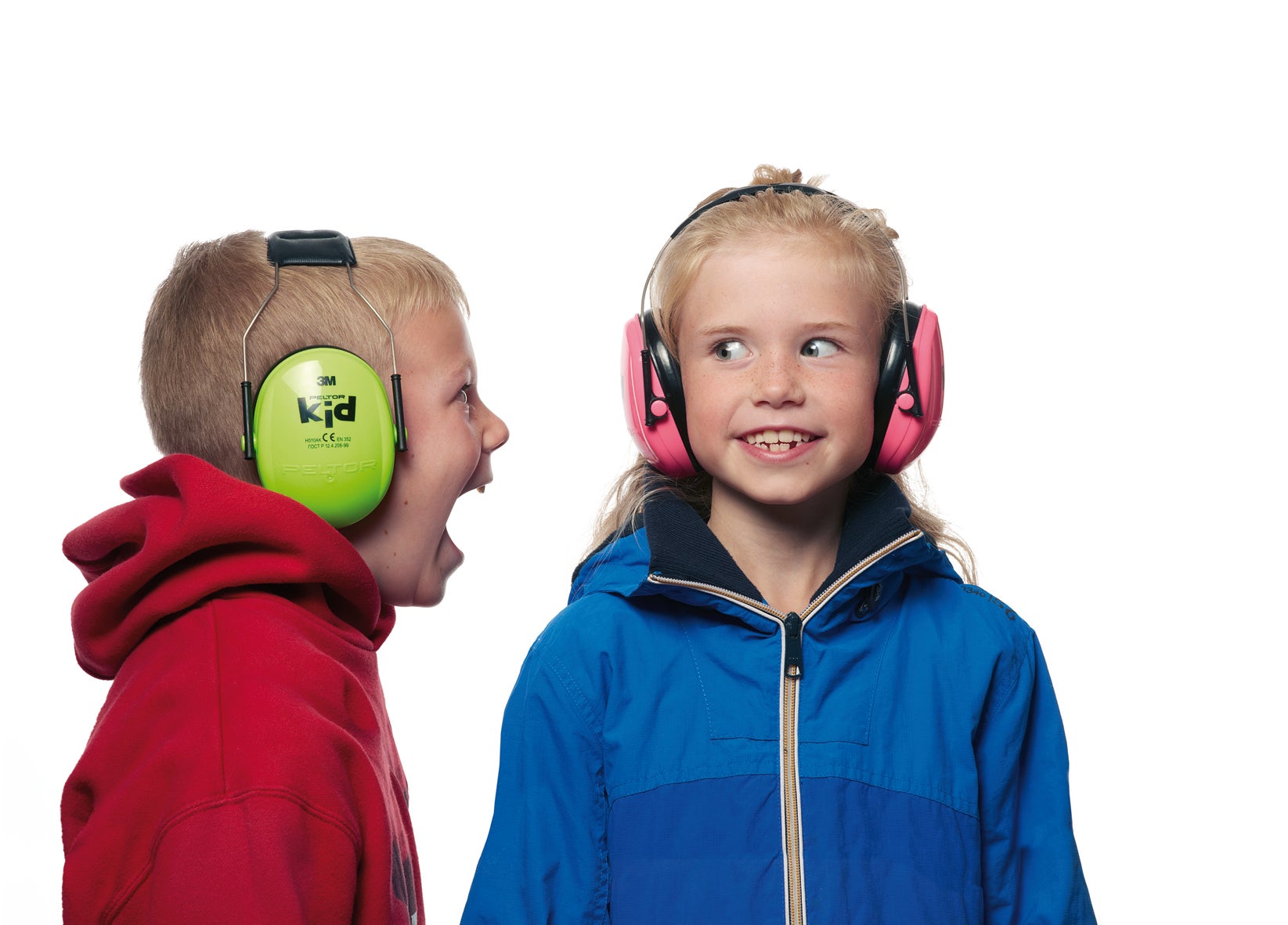 Casque antibruit snr 27 db Peltor pour enfant rose 3M 87-98db - 5