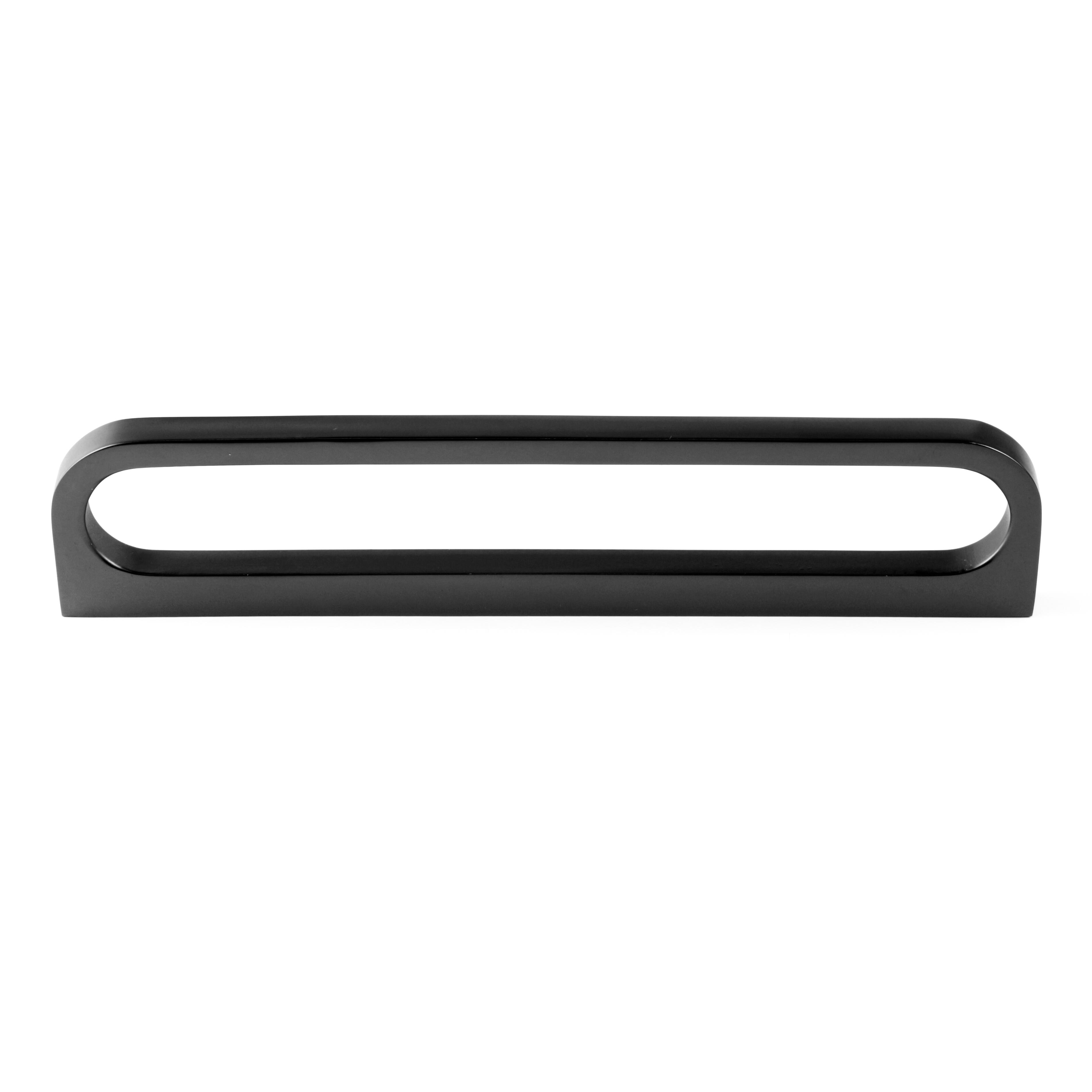 Poignée de meuble Fine, zinc noir mat, entraxe 125 mm - 8
