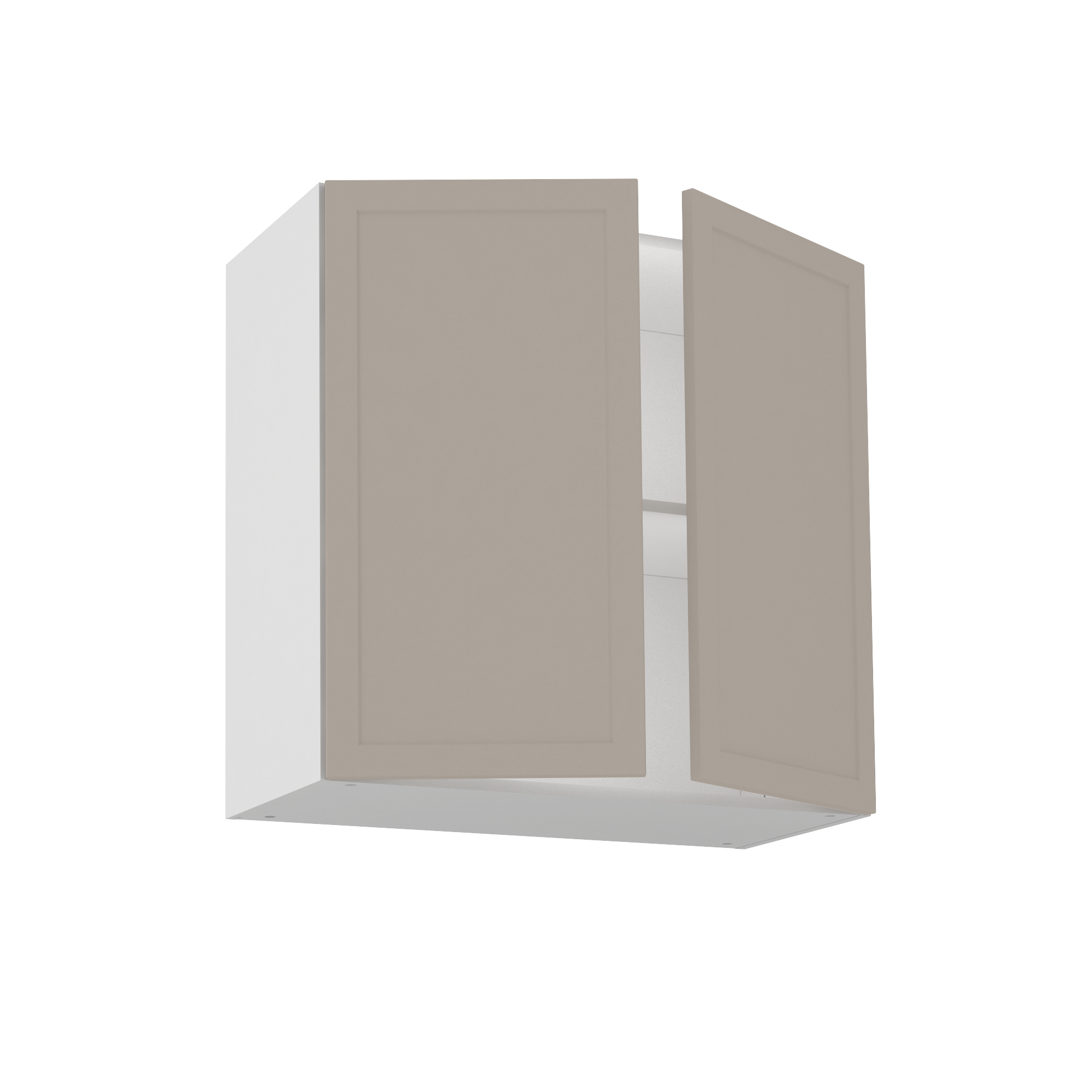 Szafka kuchenna wisząca kompletna Newport 80 cm taupe Delinia iD