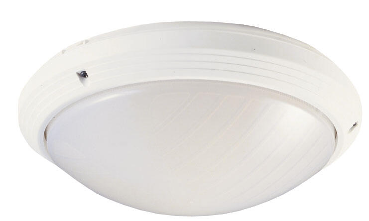 Hublot extérieur IP65, D.27 cm E27 max 11 W, blanc - 2