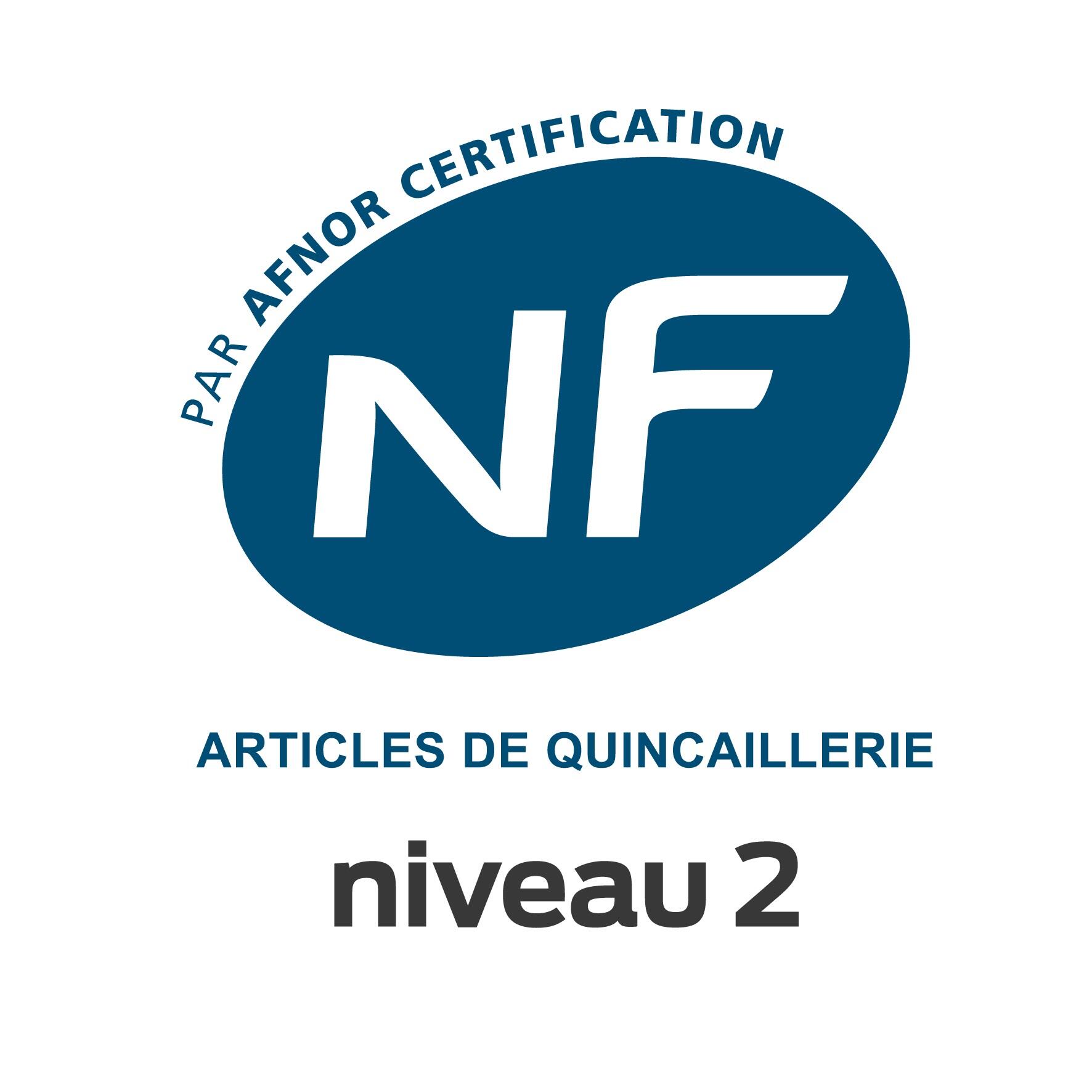 Serrure encastrée BRICARD certifiée NF, pour cylindre, axe 50 mm, noir - 3