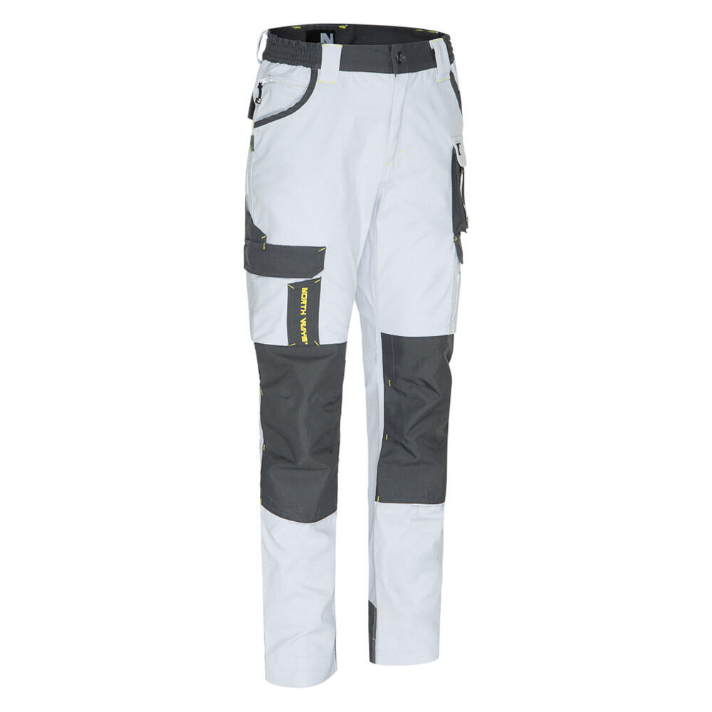 Pantalon de travail Cary-blanc-38 NINE WORTHS blanc, taille 38 - 2