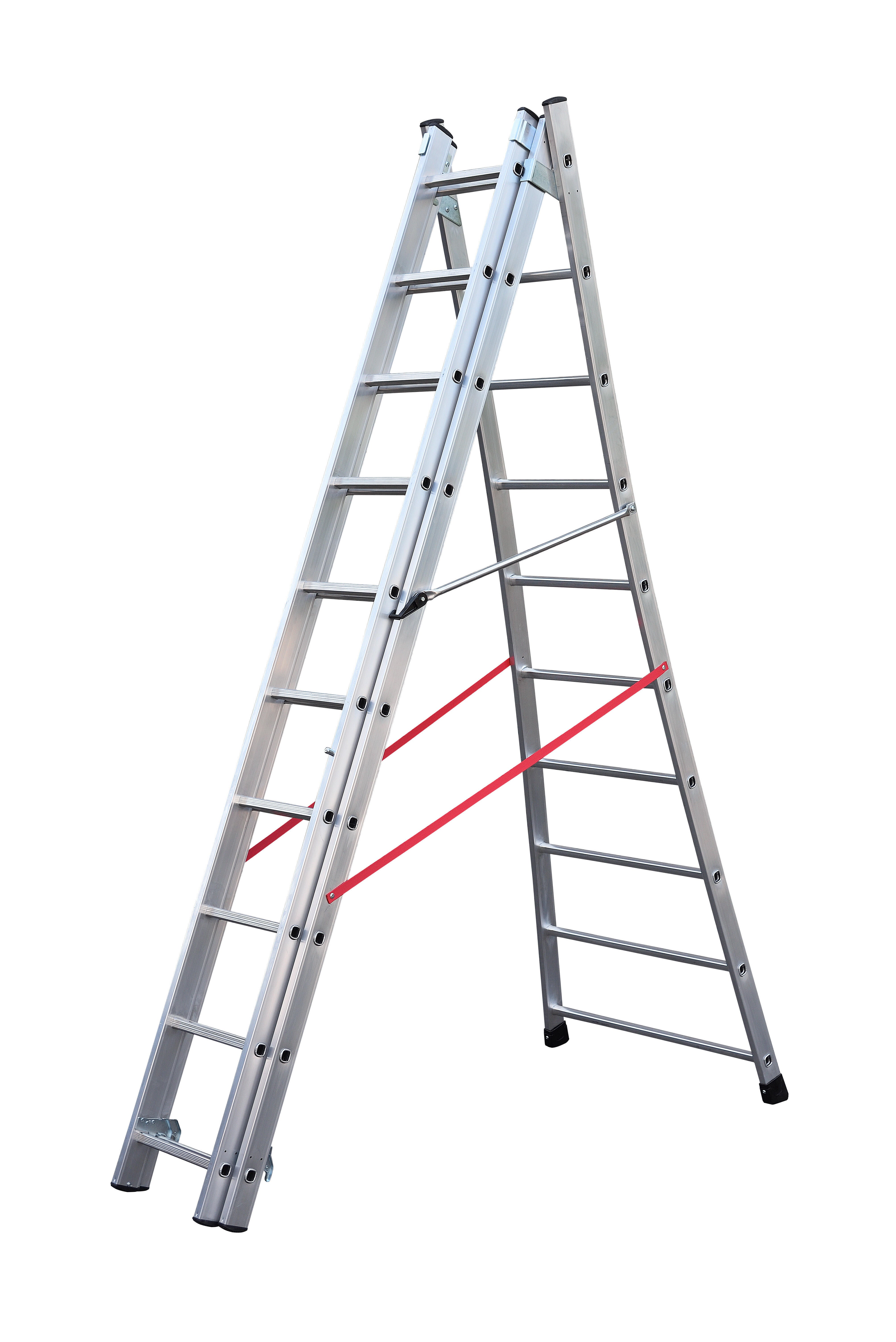 Echelle transformable aluminium HAILO 30 marches - 2