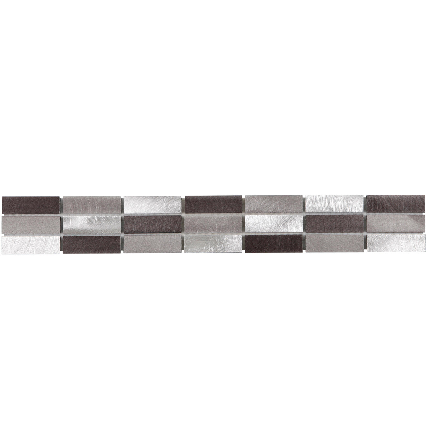 Listel noir et gris, l.4.7 x L.60 cm - 2