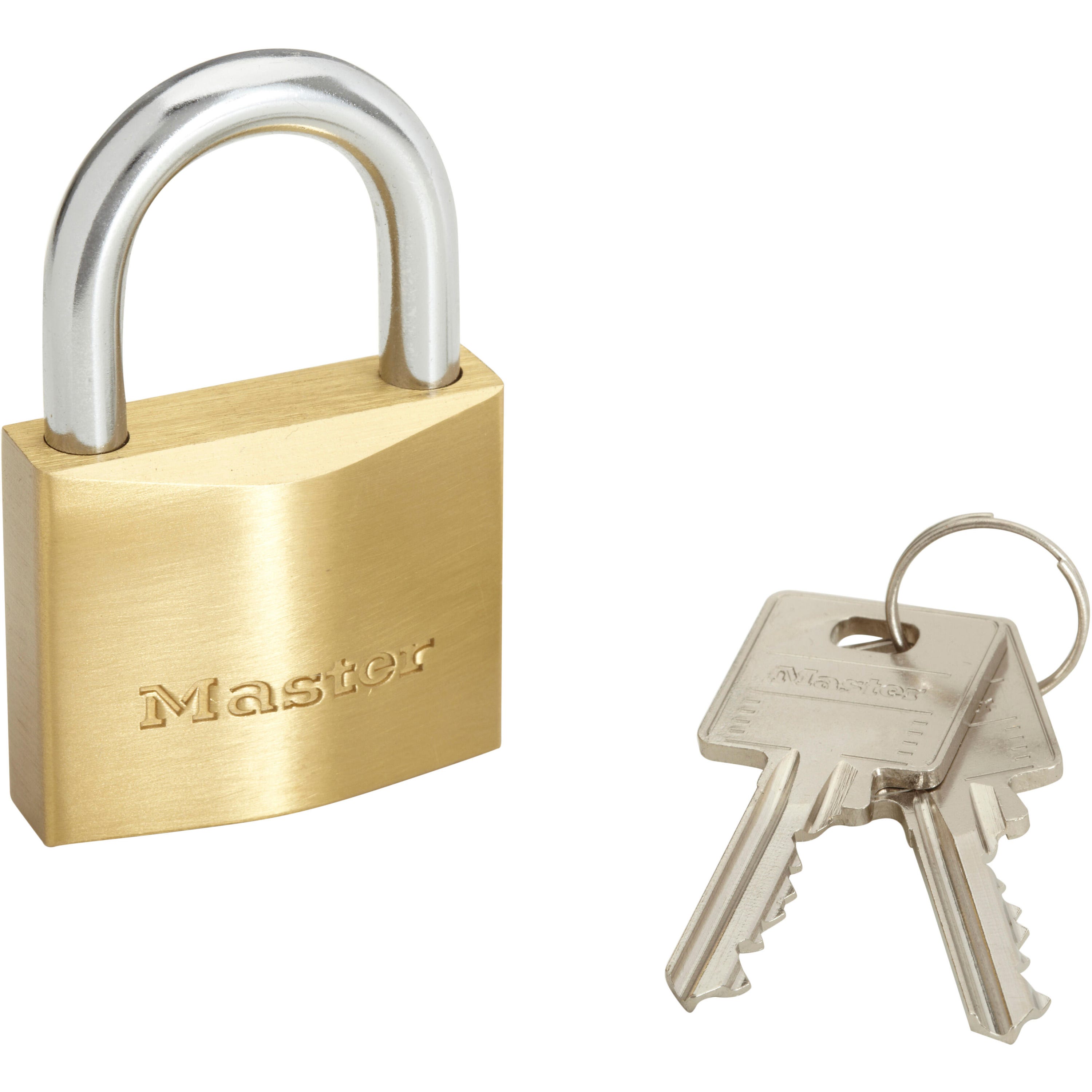 Lucchetto Mach 3 40mm arco acciaio inox, ottone, da esterno Lucchetto Mach 3 40mm arco acciaio inox, ottone, da esterno