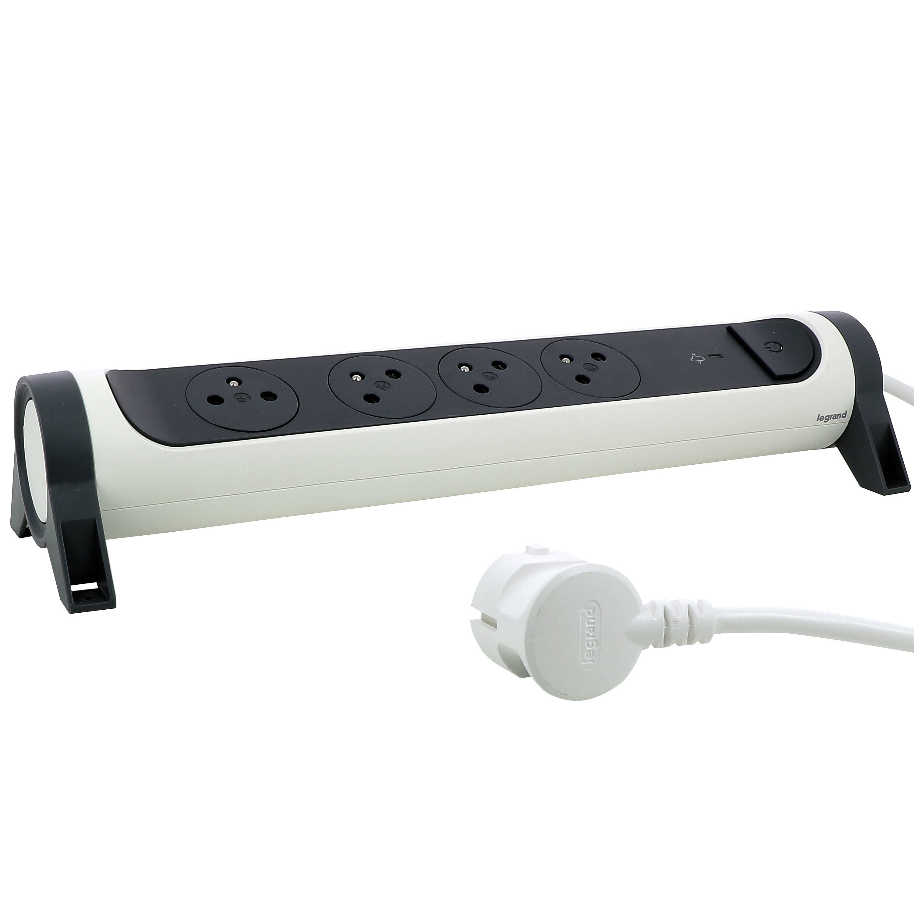 Multiprise avec interrupteur 1.5 m noir LEGRAND - 2