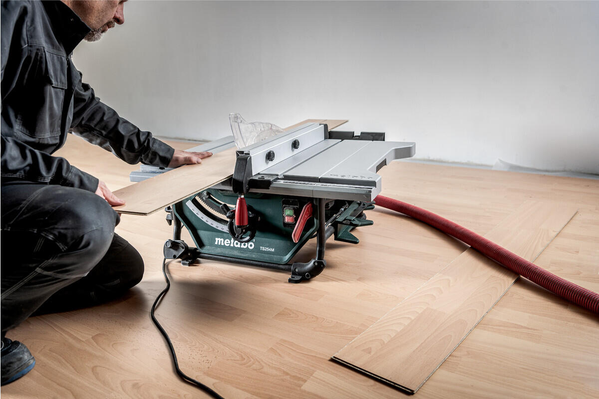Scie sur table TS 254M SET + SOCLE TSU METABO D.254mm, 1500W - 5