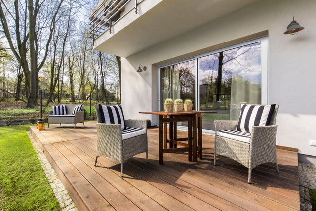 Baie coulissante aluminium 215x180 blanc Essentiel