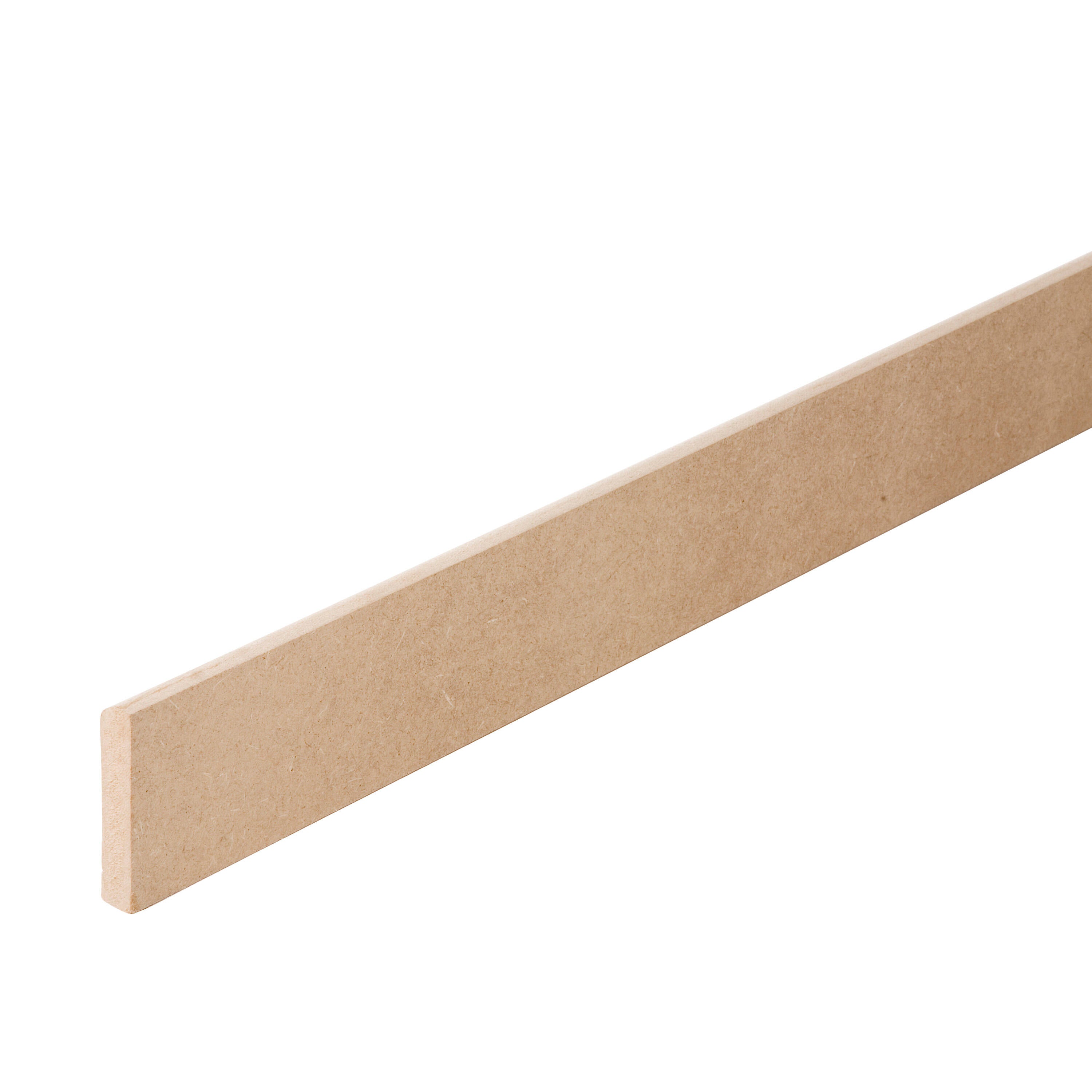 Plinthe médium (MDF) réversible, 14 x 80 mm, L.2.44 m - 3