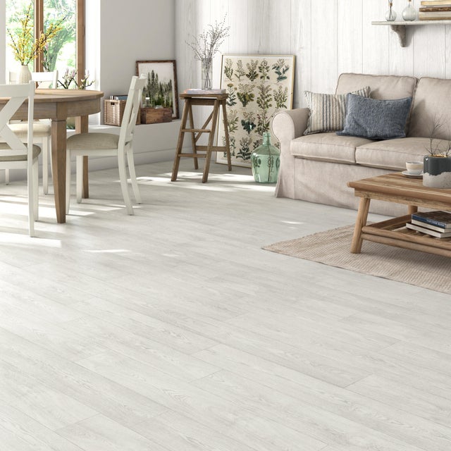 Rouleau vinyle bois blanchi Stockholm IVC rouleau l.4m