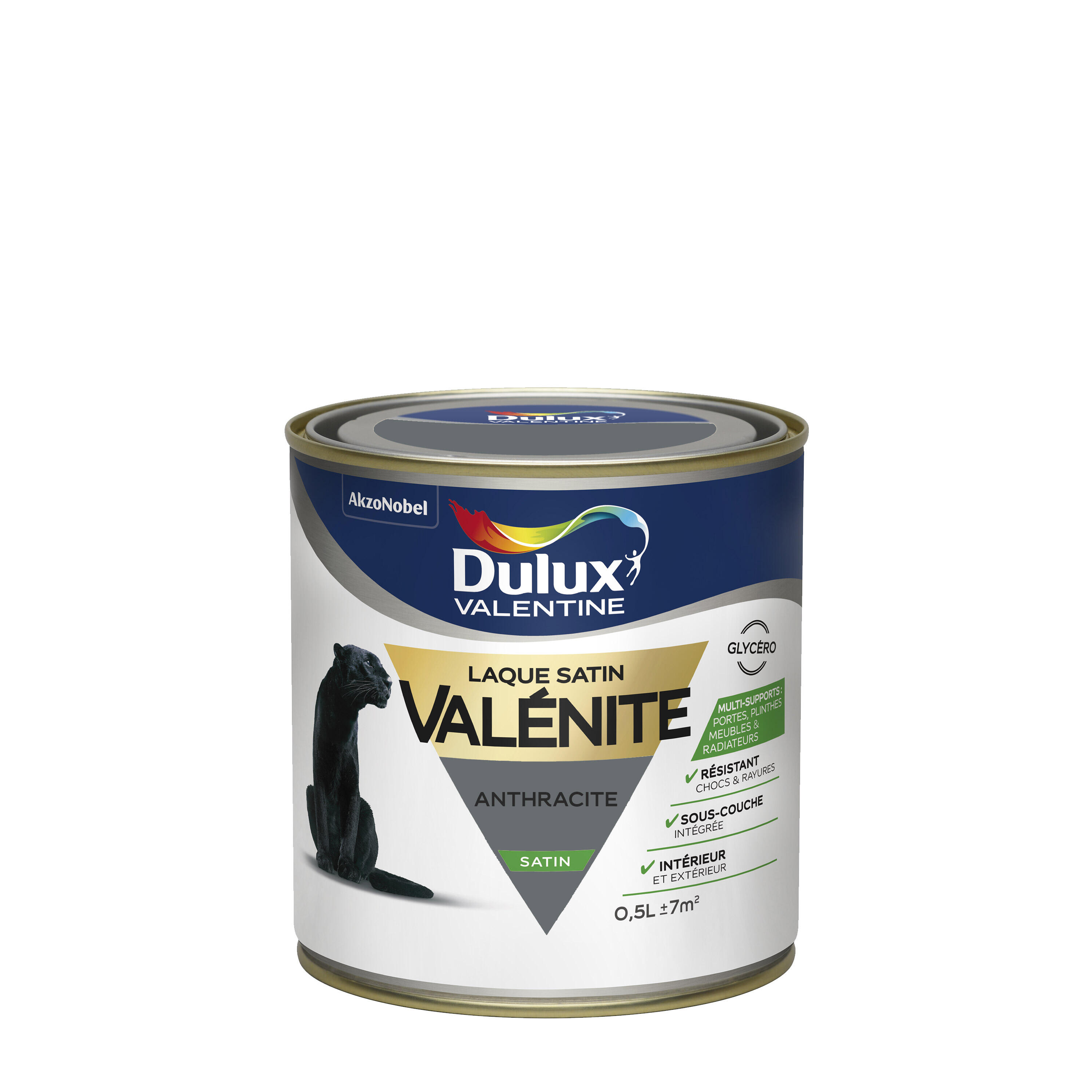 Peinture boiserie, radiateur anthracite satin DULUX VALENTINE Valénite glycéro 0 - 4