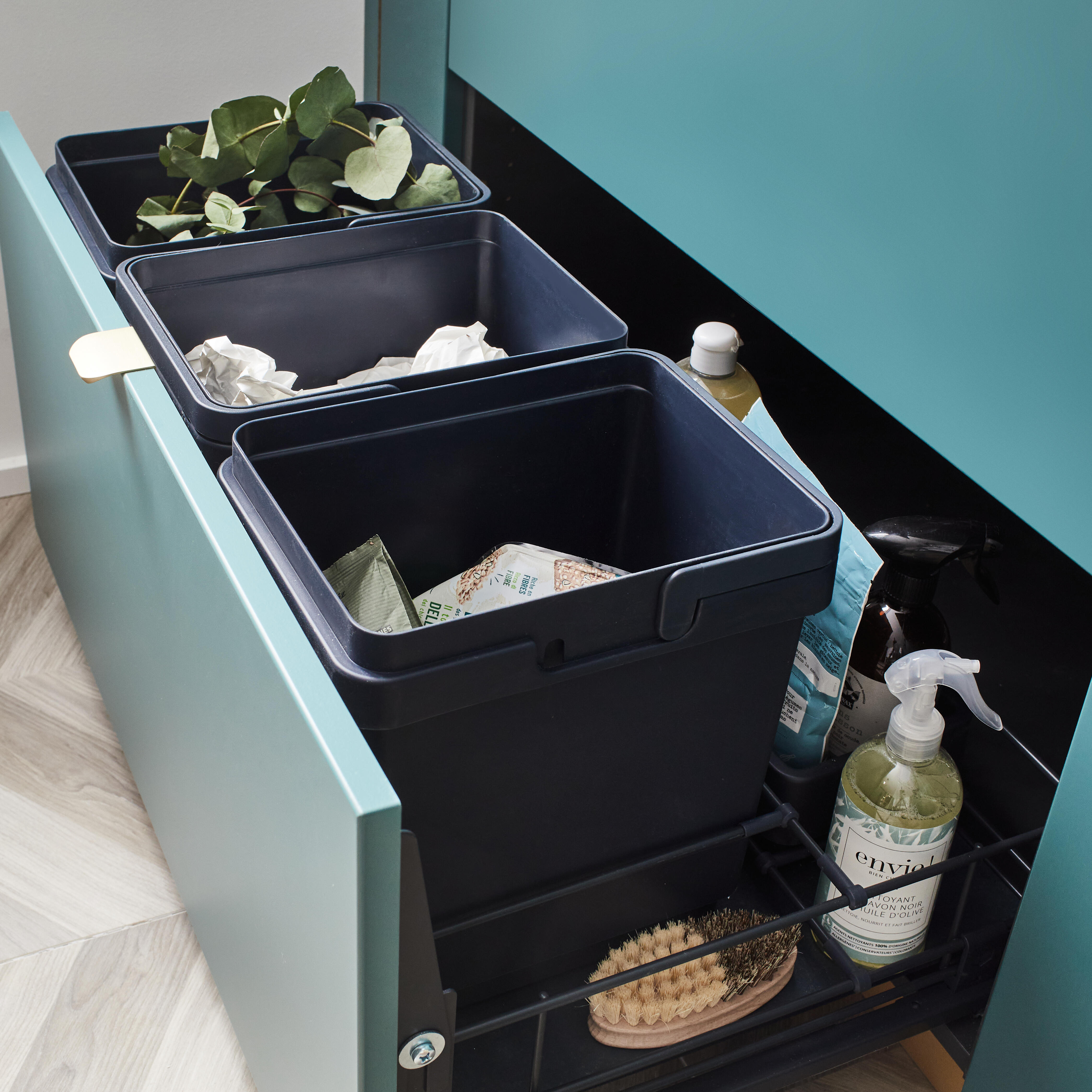 Kit interior de gaveta DELINIA 60CM - 23