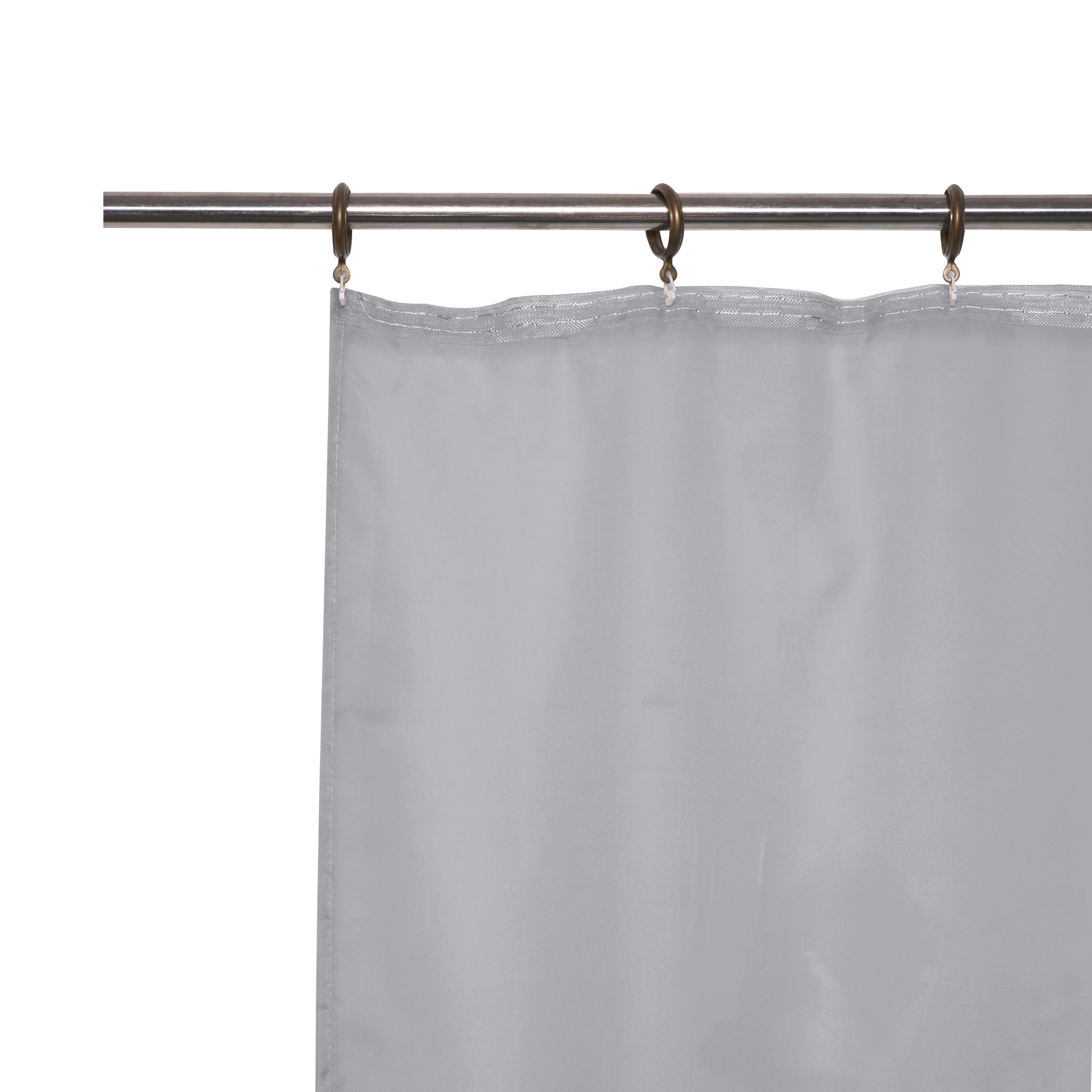 Firana Polyone granit jasnoszara 300 x 280 cm na taśmie INSPIRE - 6