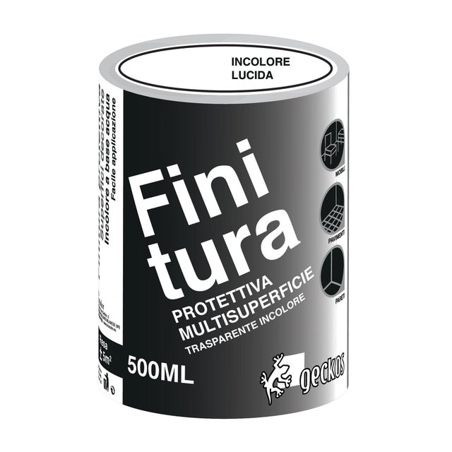 Finitura GECKOS Satinata 0.5 L neutro satinato