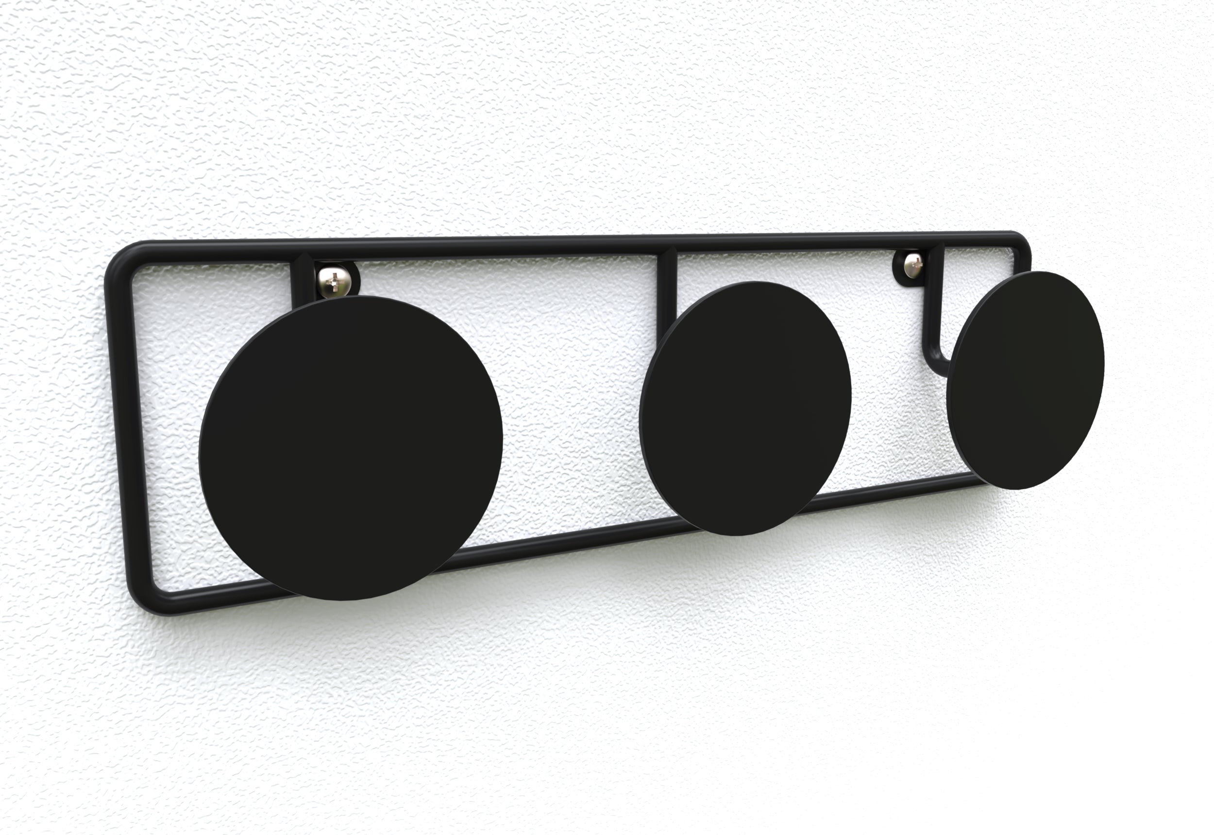 Portemanteau à visser noir Dot CIME - 2