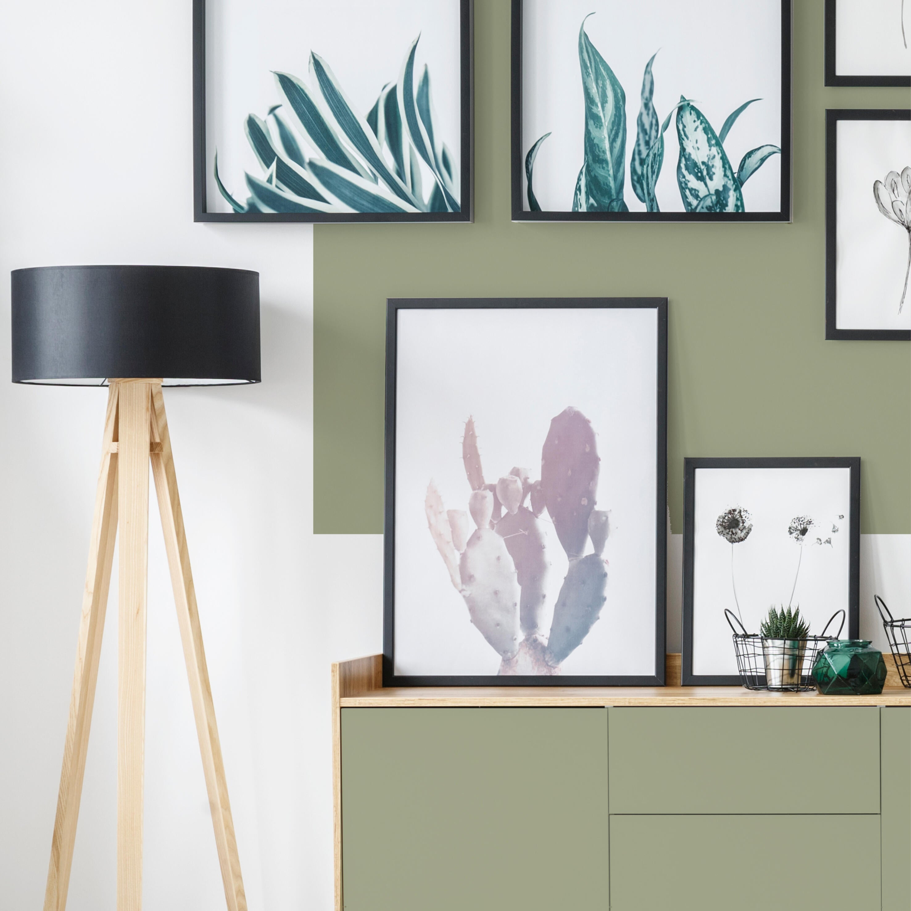 Bombe de peinture Relook tout MAISON DECO noir satiné 400 ml - 6