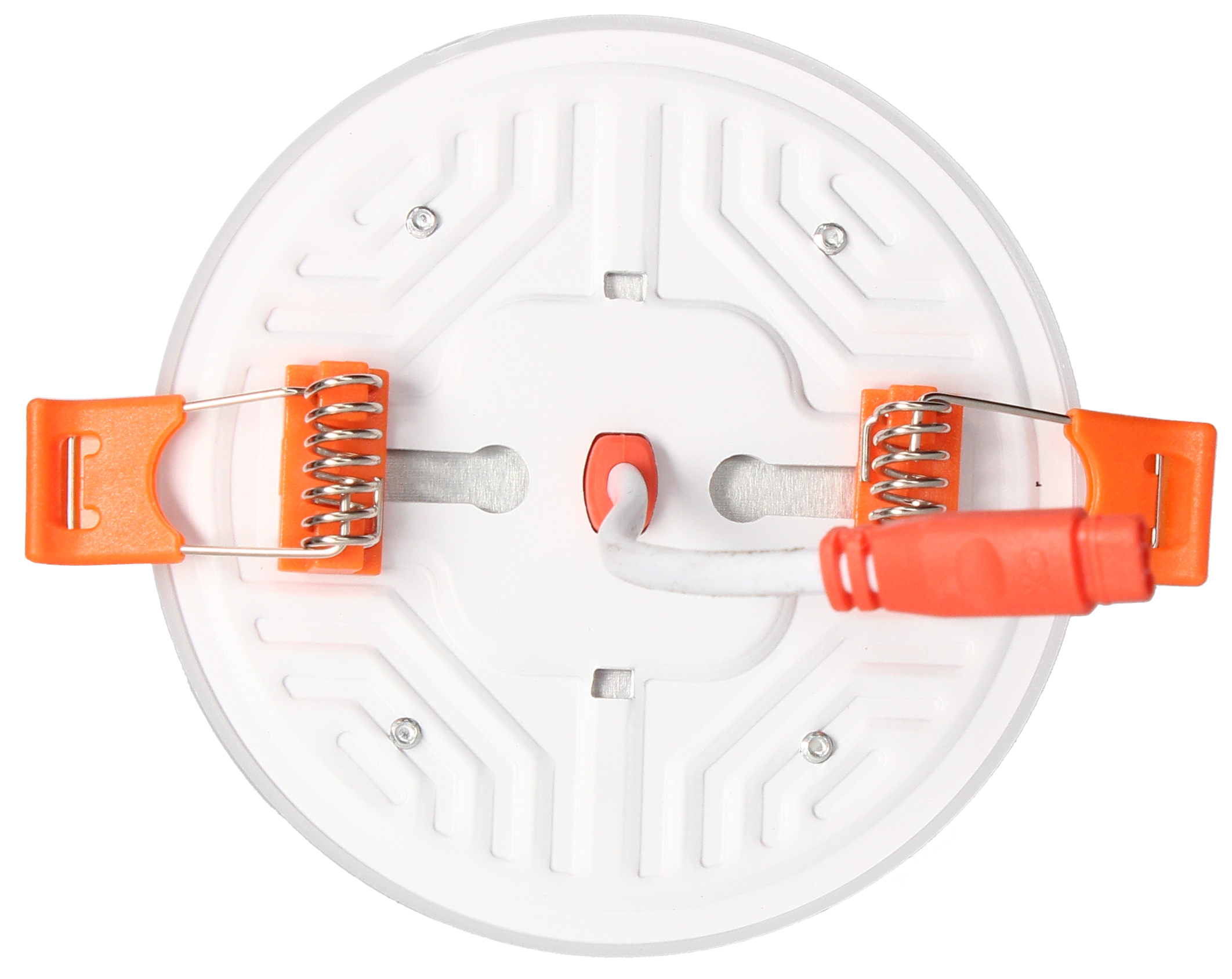 Spot à encastrer réglable Onyx D10 led intégrée, blanc chaud/froid, rond blanc - 5