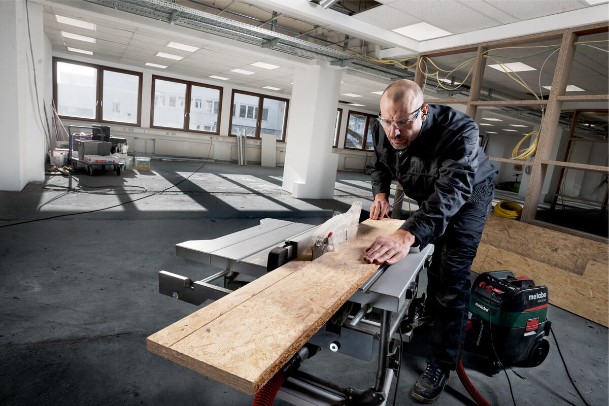 Scie sur table TS 254M SET + SOCLE TSU METABO D.254mm, 1500W - 8