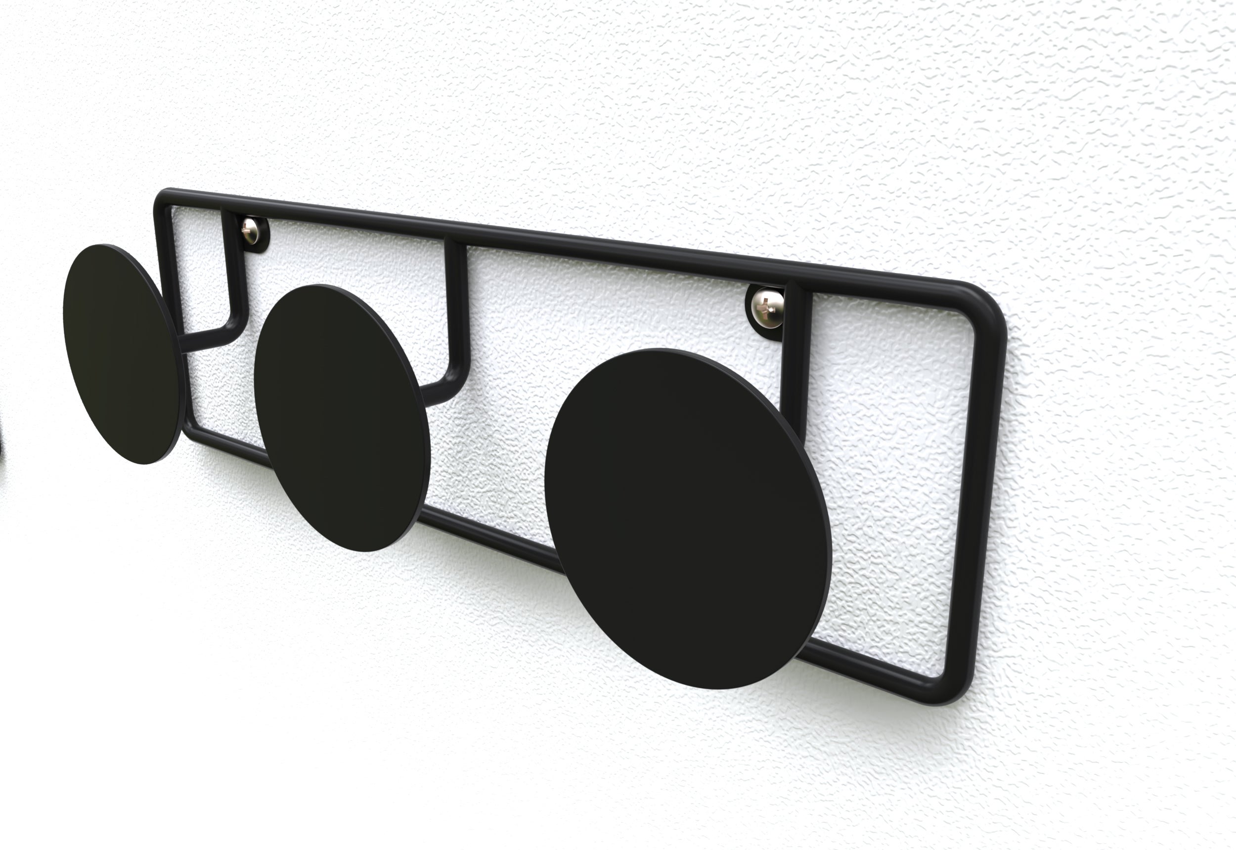 Portemanteau à visser noir Dot CIME - 4