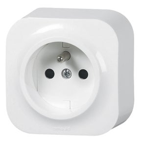 Interrupteur Va-et-vient ARNOULD CLUB – Blanc, Modèle Ancien, Fonctionnel, Pour Installation