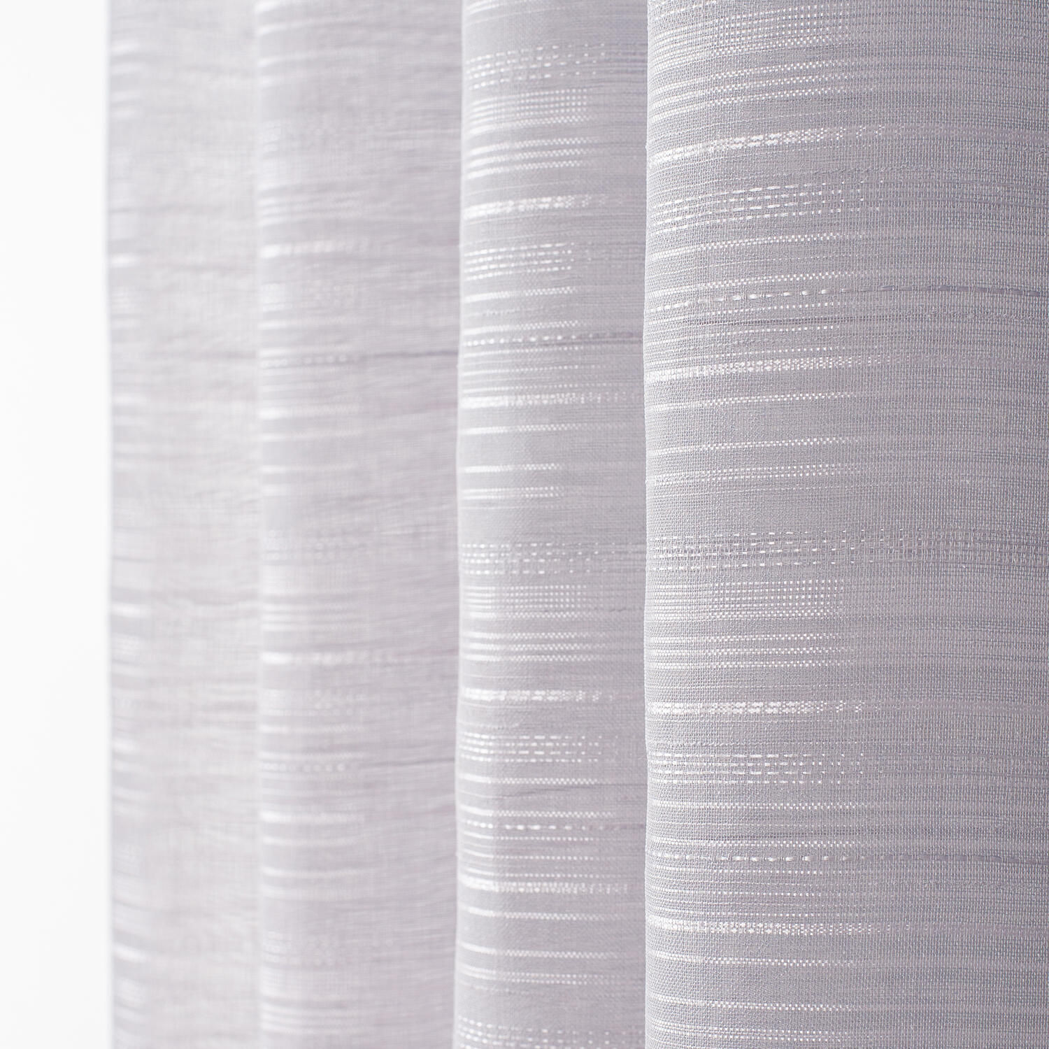 Voilage tamisant, Lola, gris H.240 x l.300 cm - 3