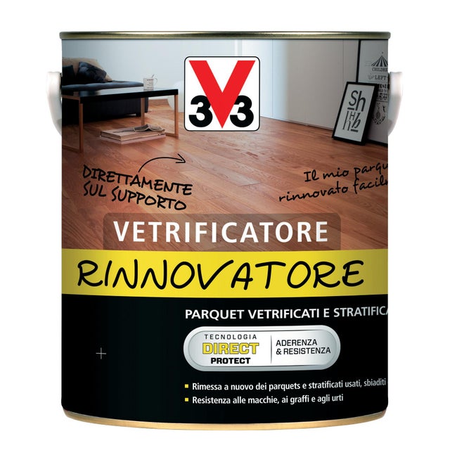 Vetrificatore per parquet V33 Rinnovatore trasparente 0.75 L